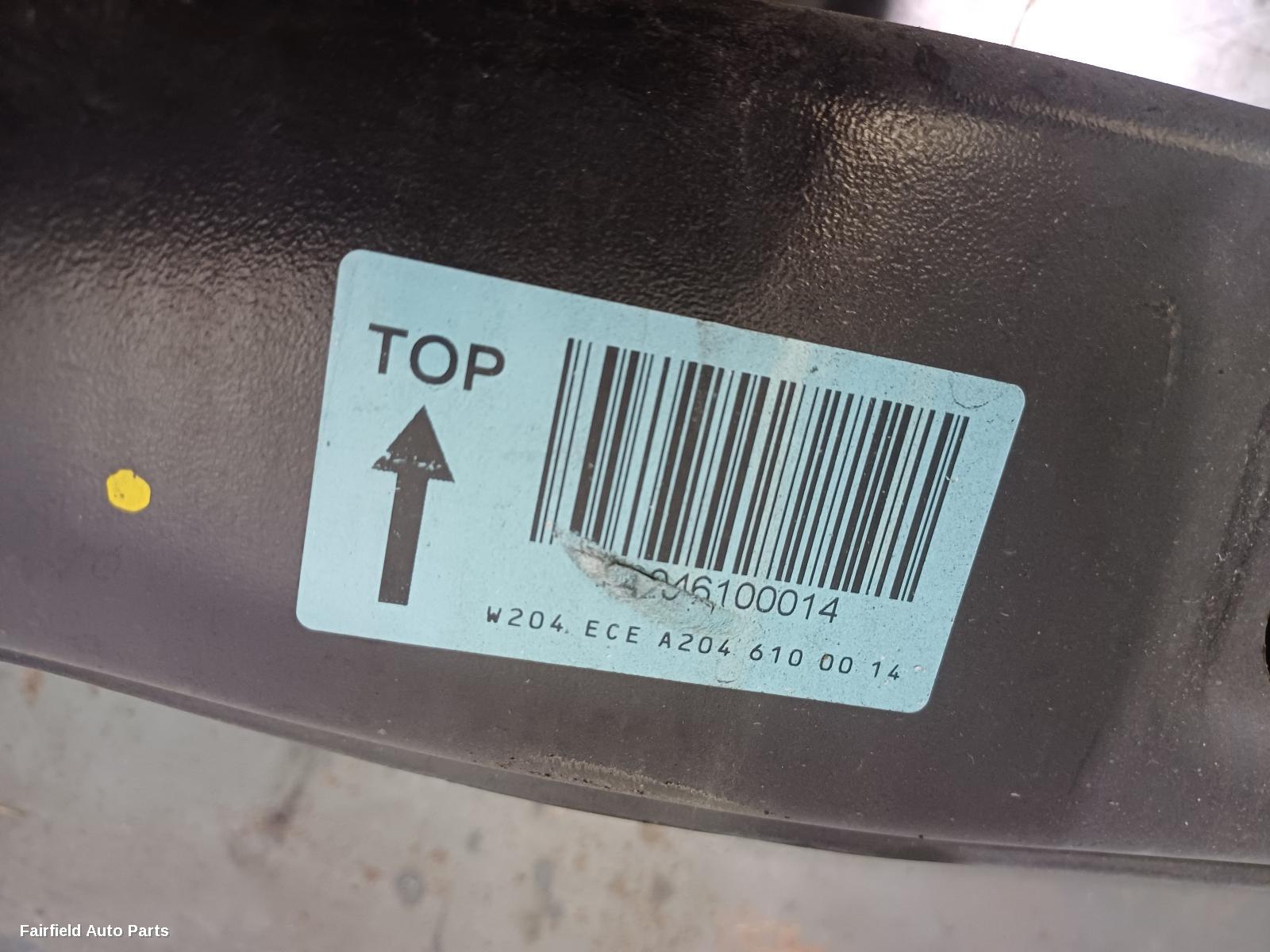 2011-2015 Mercedes C Class R Bar Bracket Reinfo
