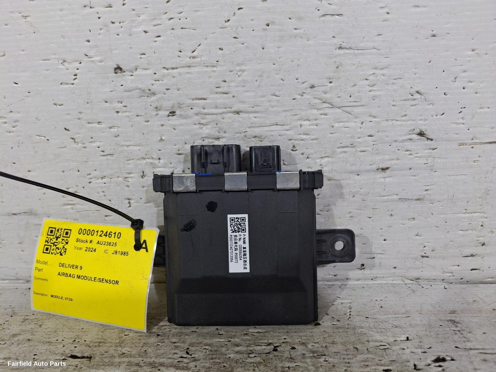 2020-2026 Ldv Deliver 9 Airbag Module Sensor