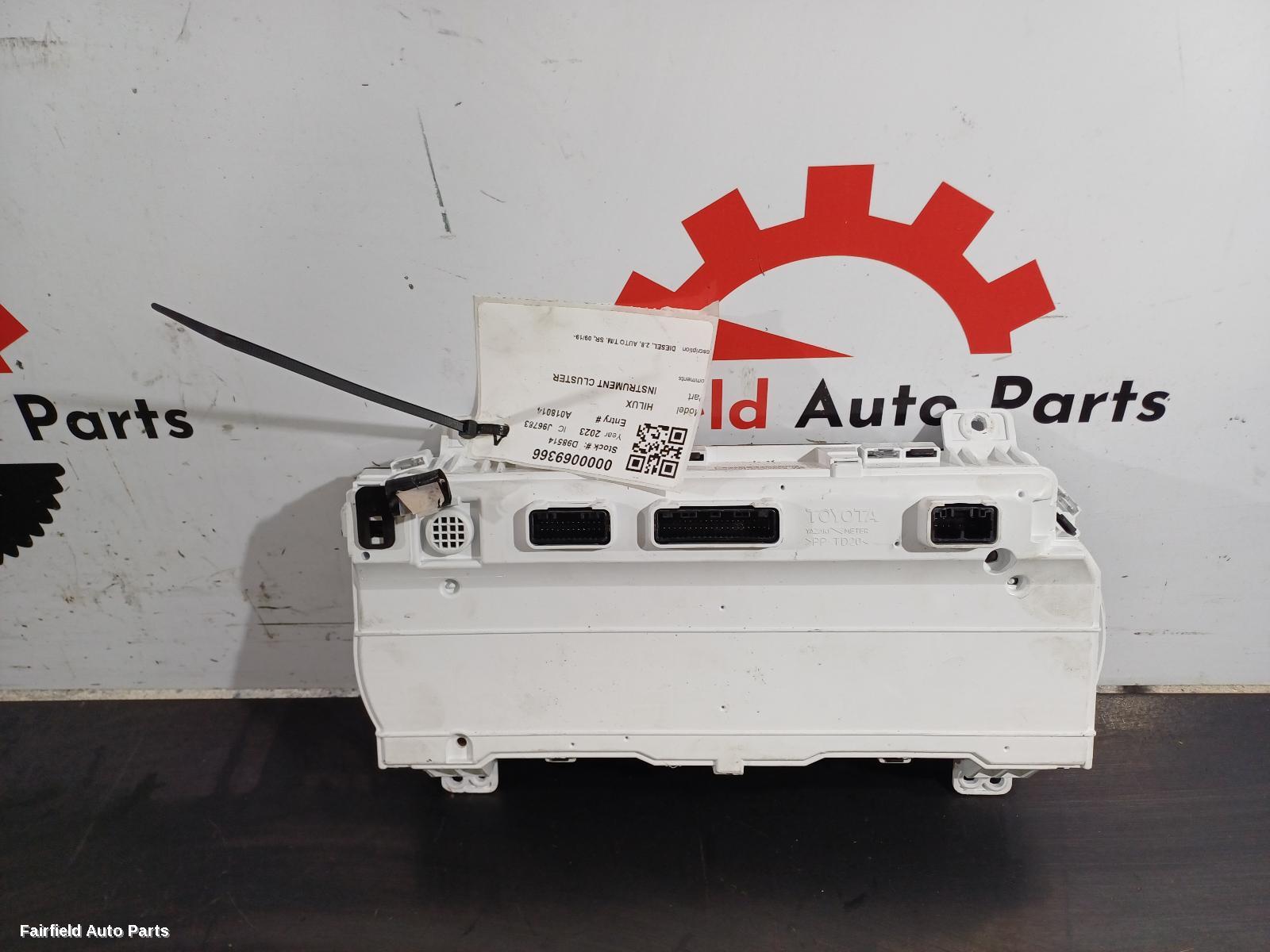 2019-2024 Toyota Hilux Instrument Cluster