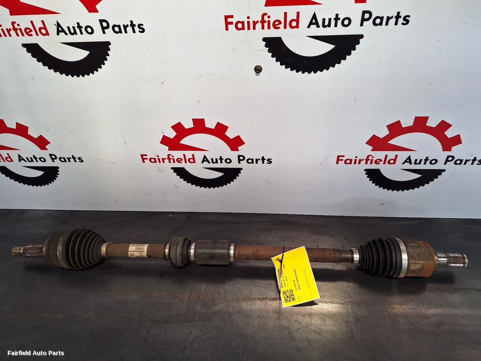 2015-2020 Hyundai Elantra Right Driveshaft