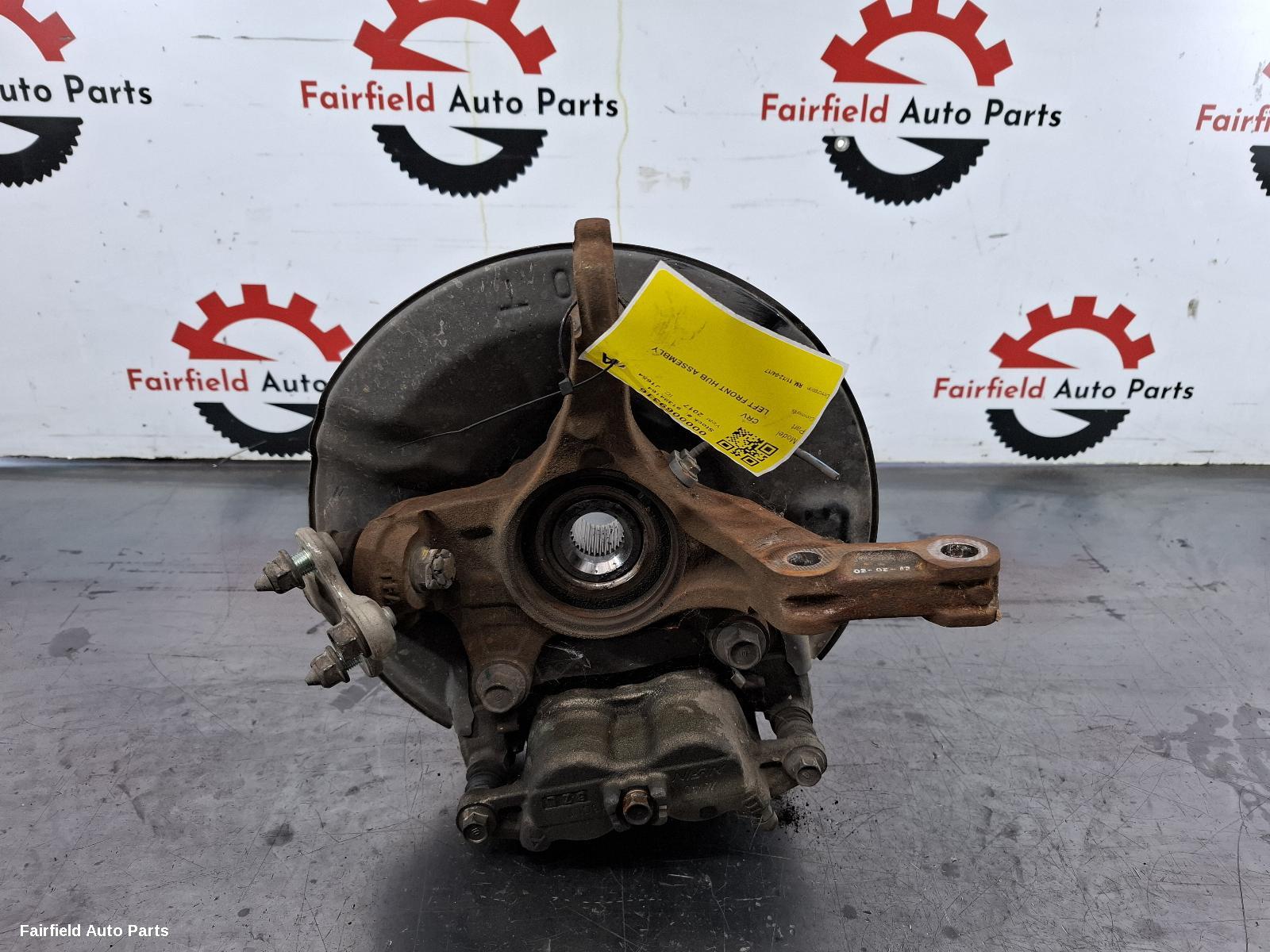 2012-2017 Honda Crv Left Front Hub Assembly
