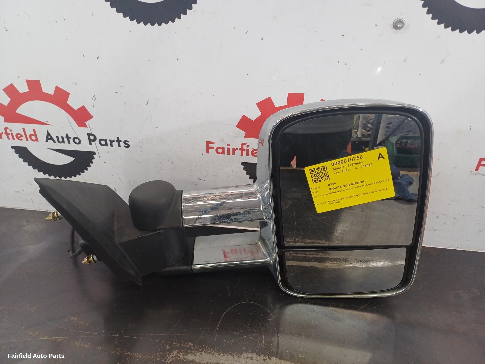 2011-2020 Mazda Bt50 Right Door Mirror
