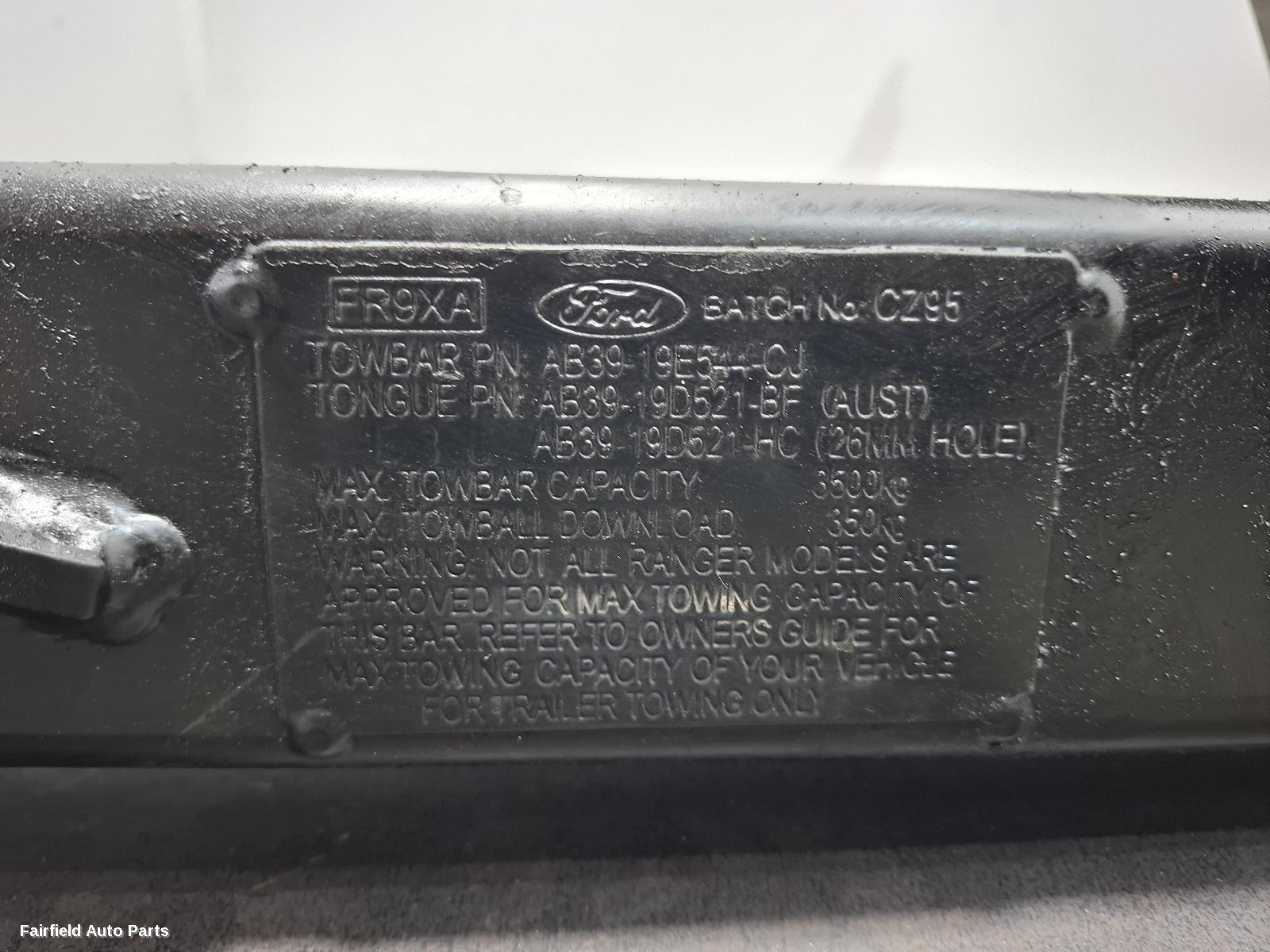 2011-2015 Ford Ranger Towbar