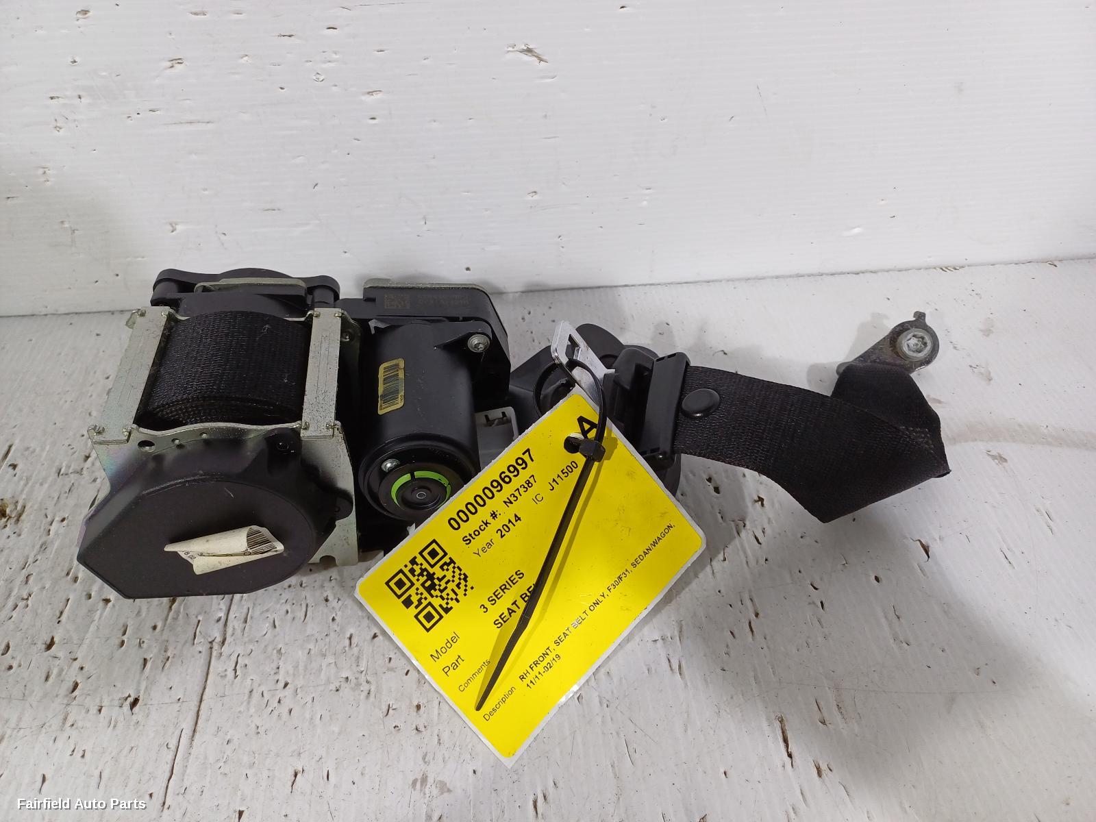 2011-2019 Bmw 3 Series Seatbelt Stalk