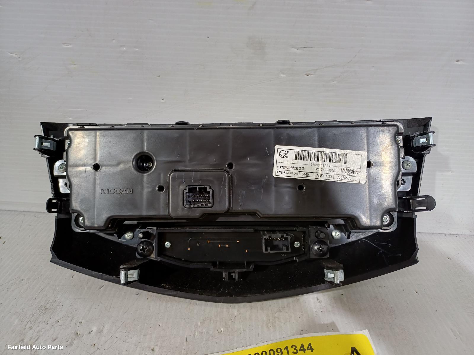 2013-2021 Nissan Qashqai Heater Ac Controls