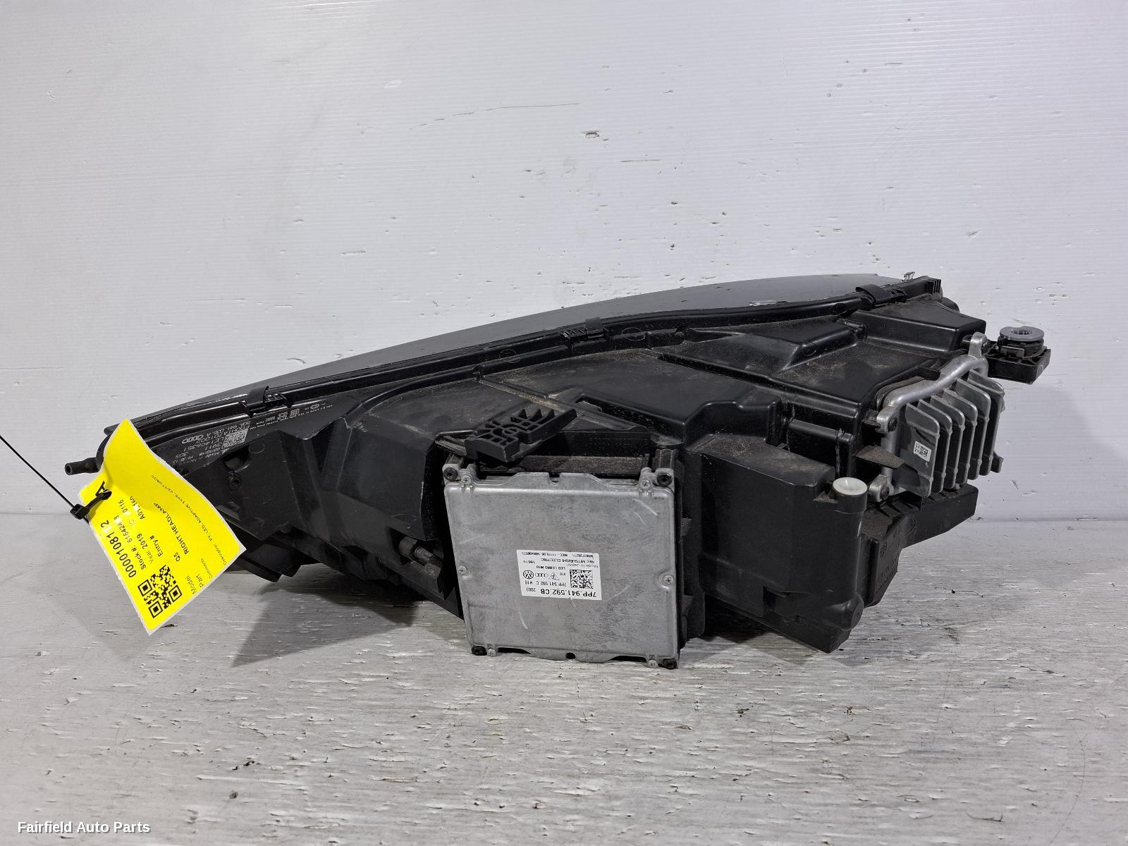 2017-2020 Audi Q5 Right Headlamp