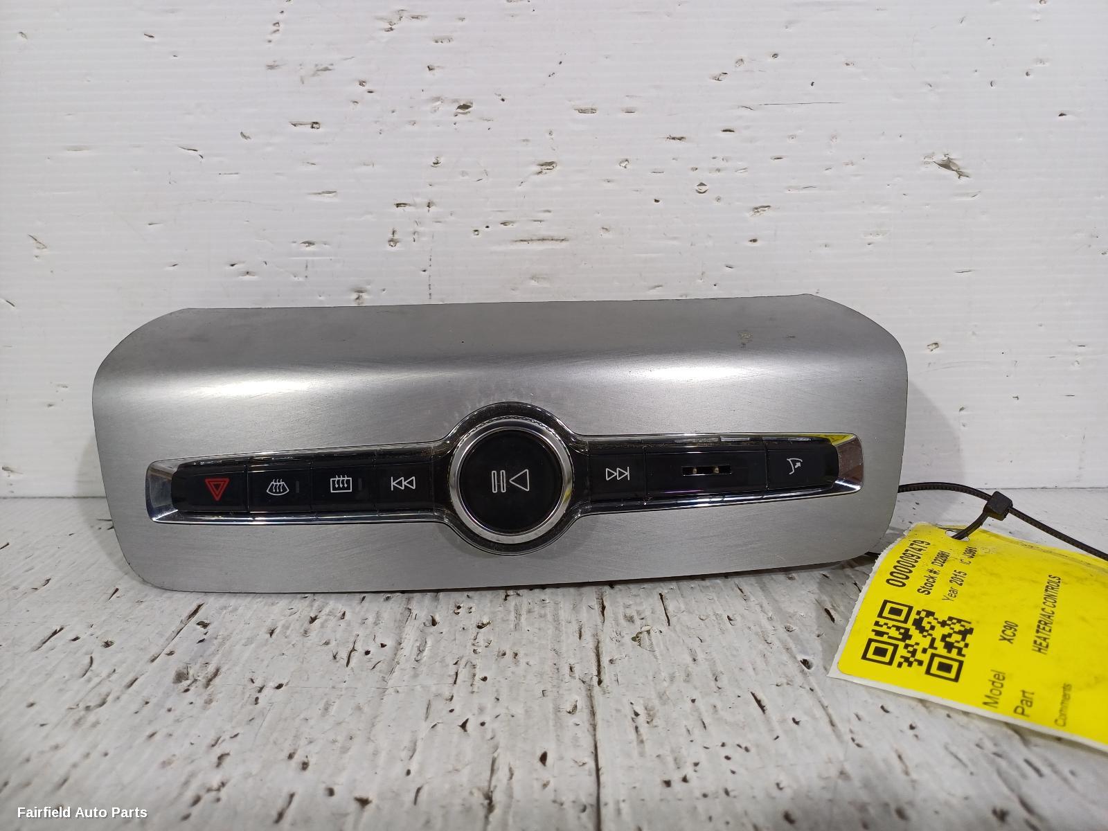 2015-2026 Volvo Xc90 Heater Ac Controls