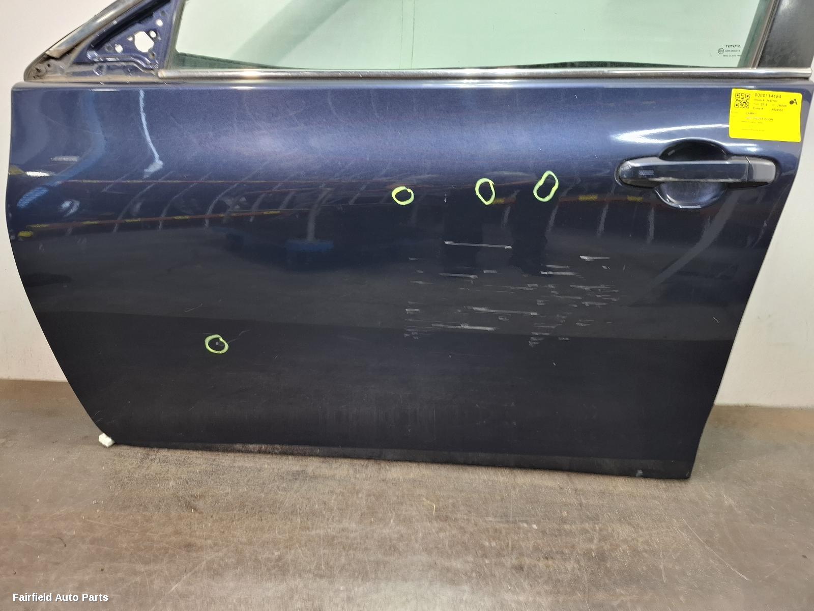 2015-2017 Toyota Camry Left Front Door