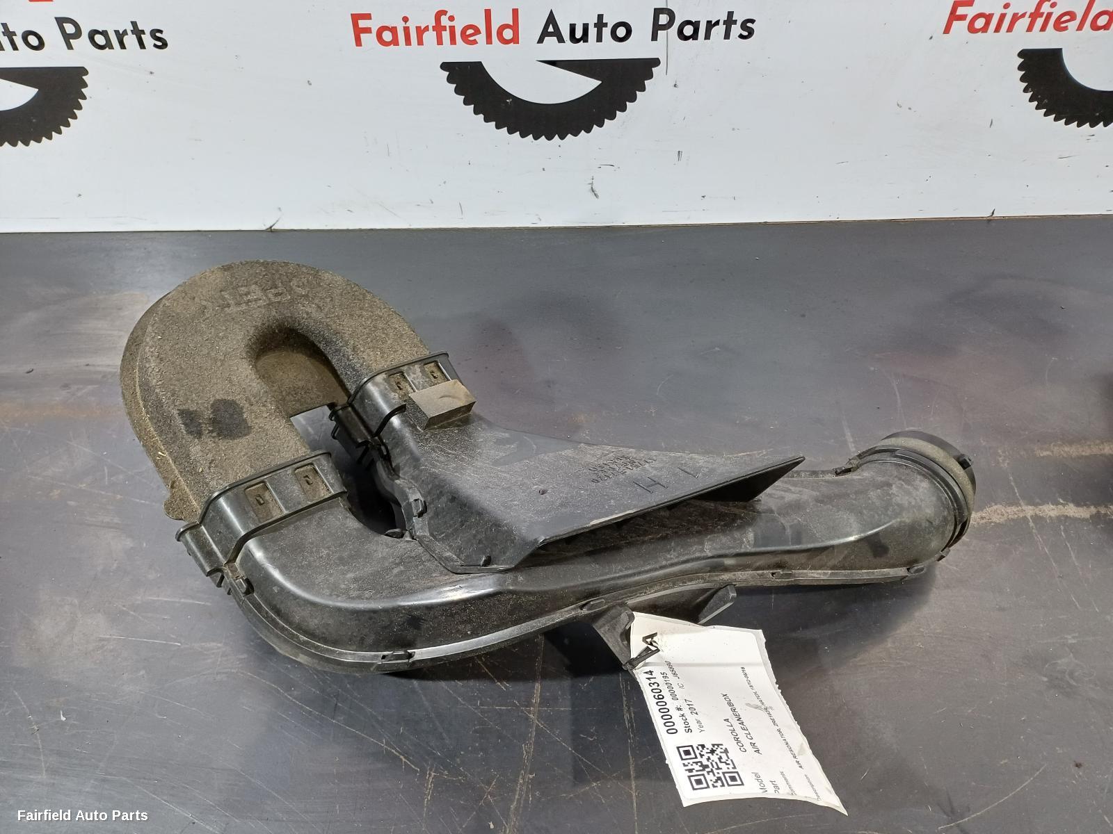 2012-2018 Toyota Corolla Air Cleaner Box