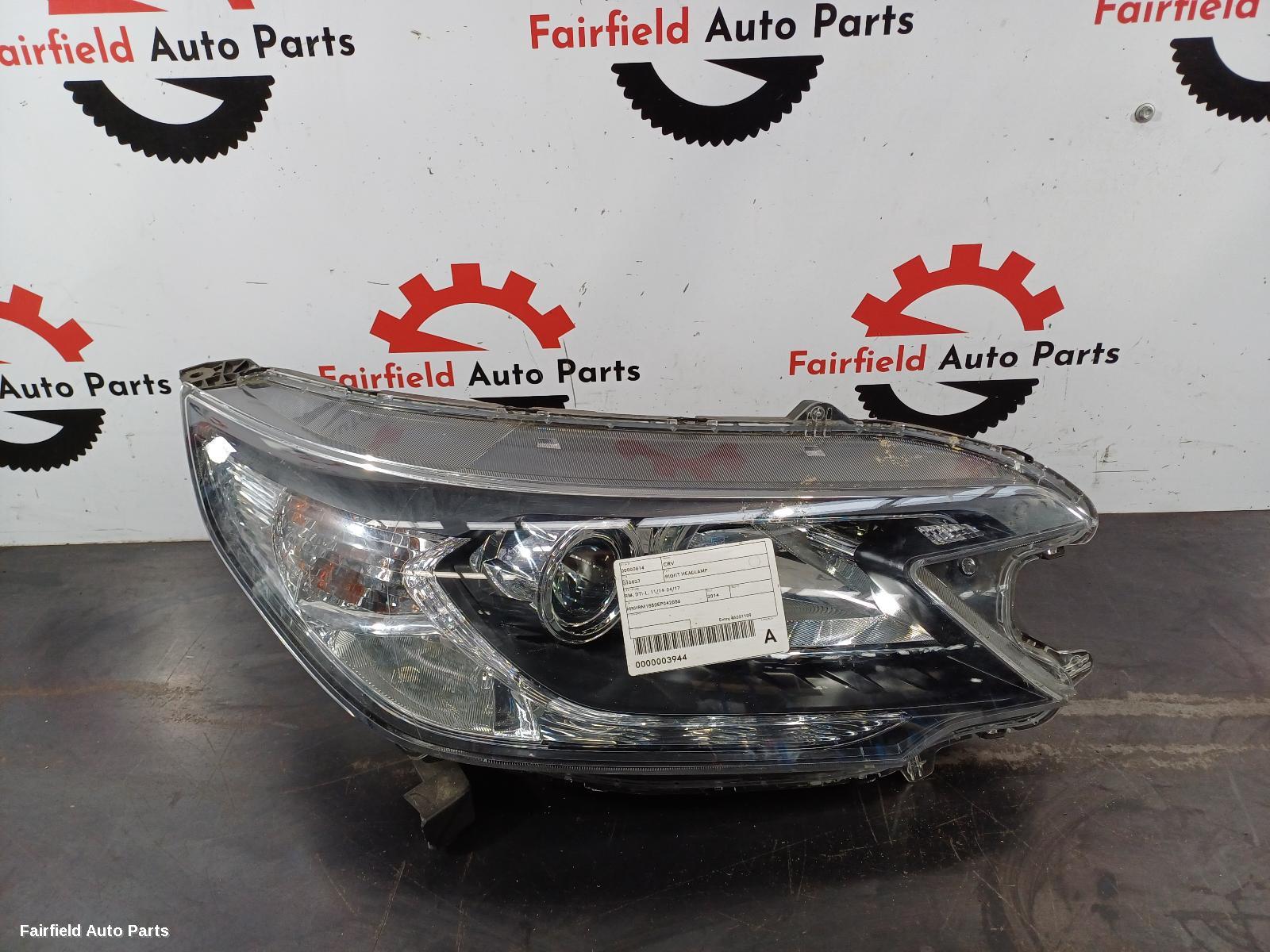 2012-2014 Honda Crv Right Headlamp