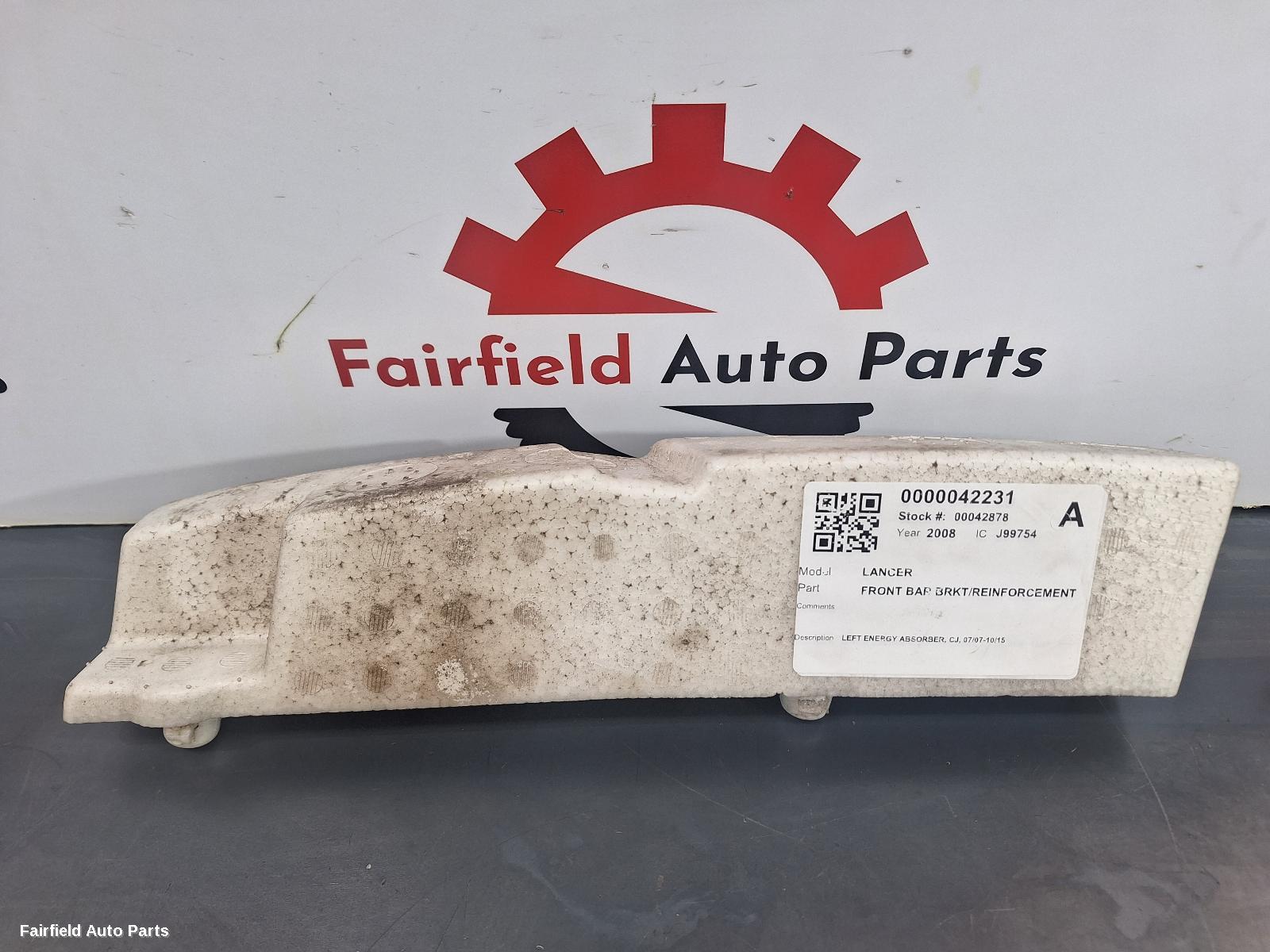 2007-2015 Mitsubishi Lancer F Bar Reinforc Brack