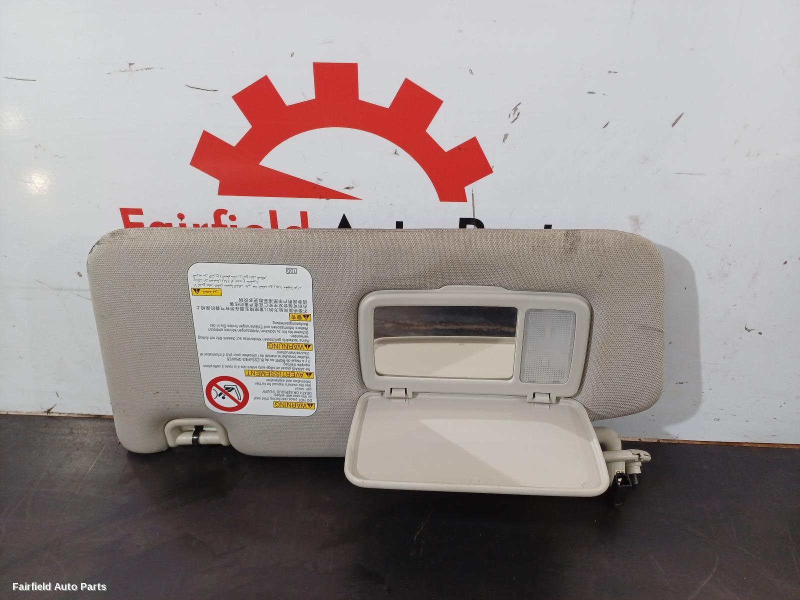 2009-2014 Subaru Liberty Sunvisor