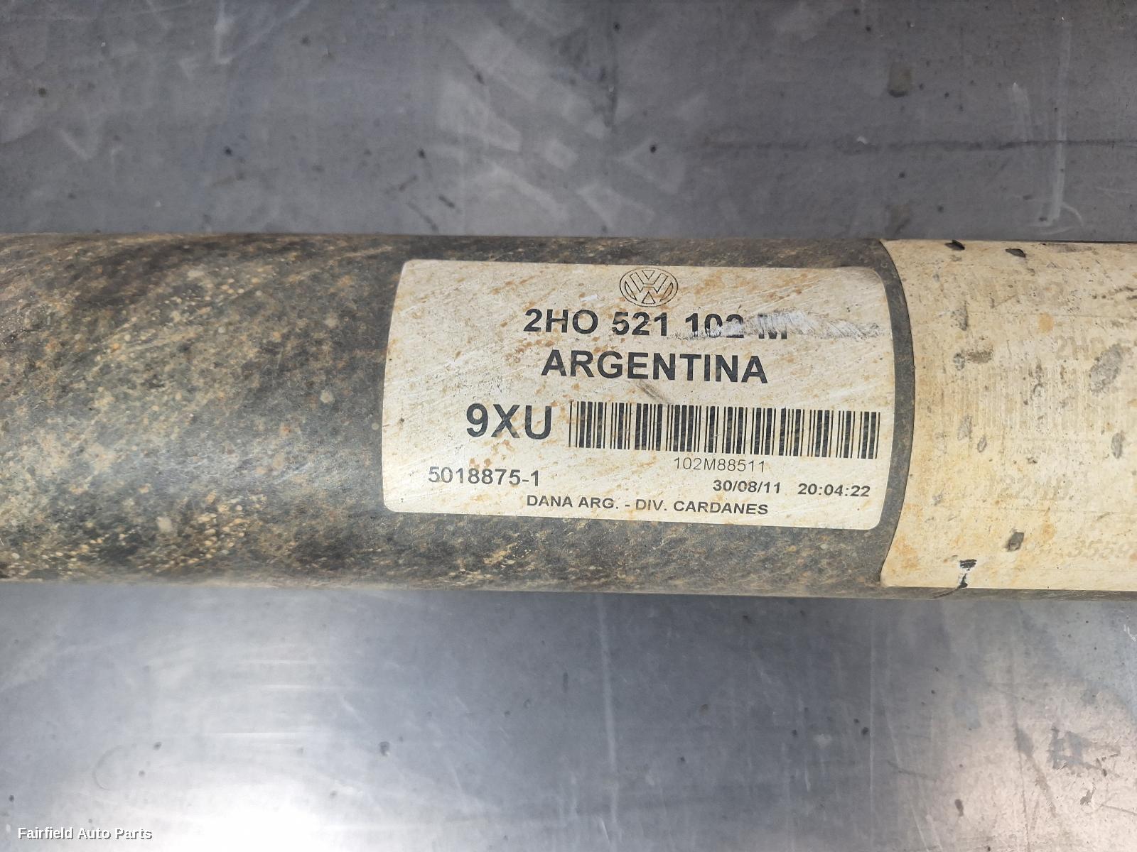 2010-2022 Volkswagen Amarok Rear Drive Shaft
