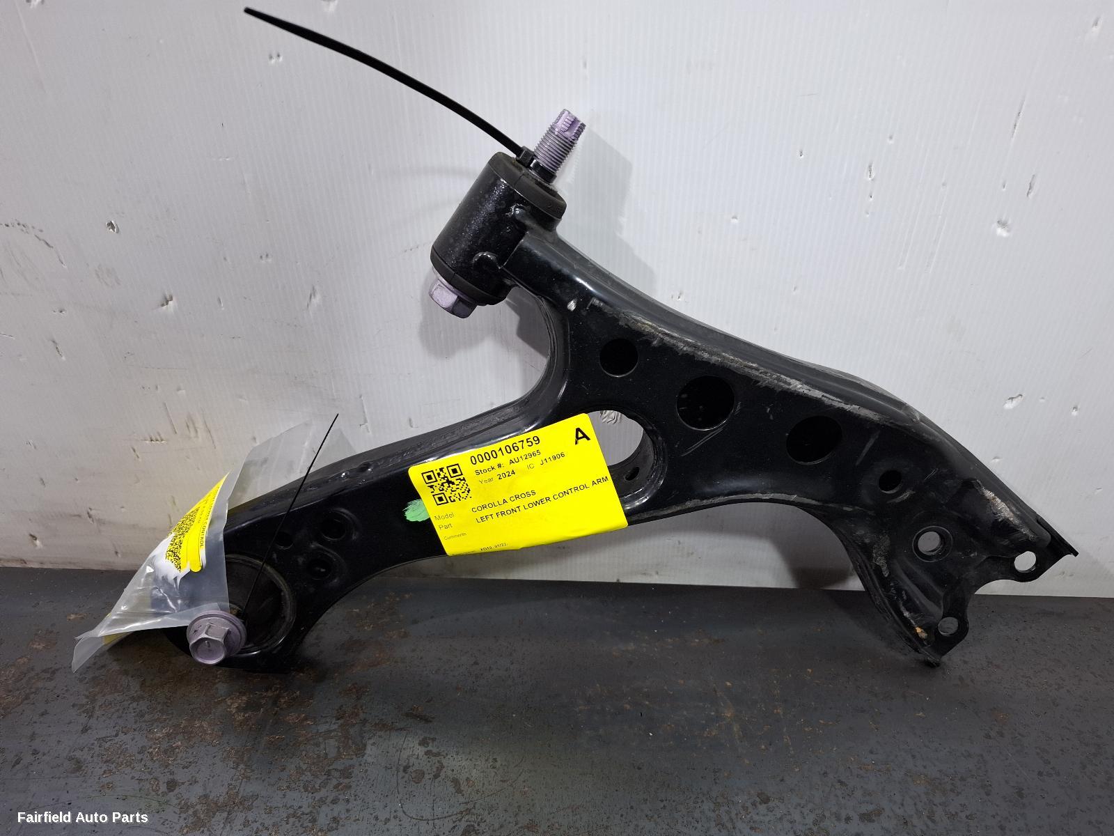 2022-2026 Toyota Corolla Cross Left Front Lower Control Arm