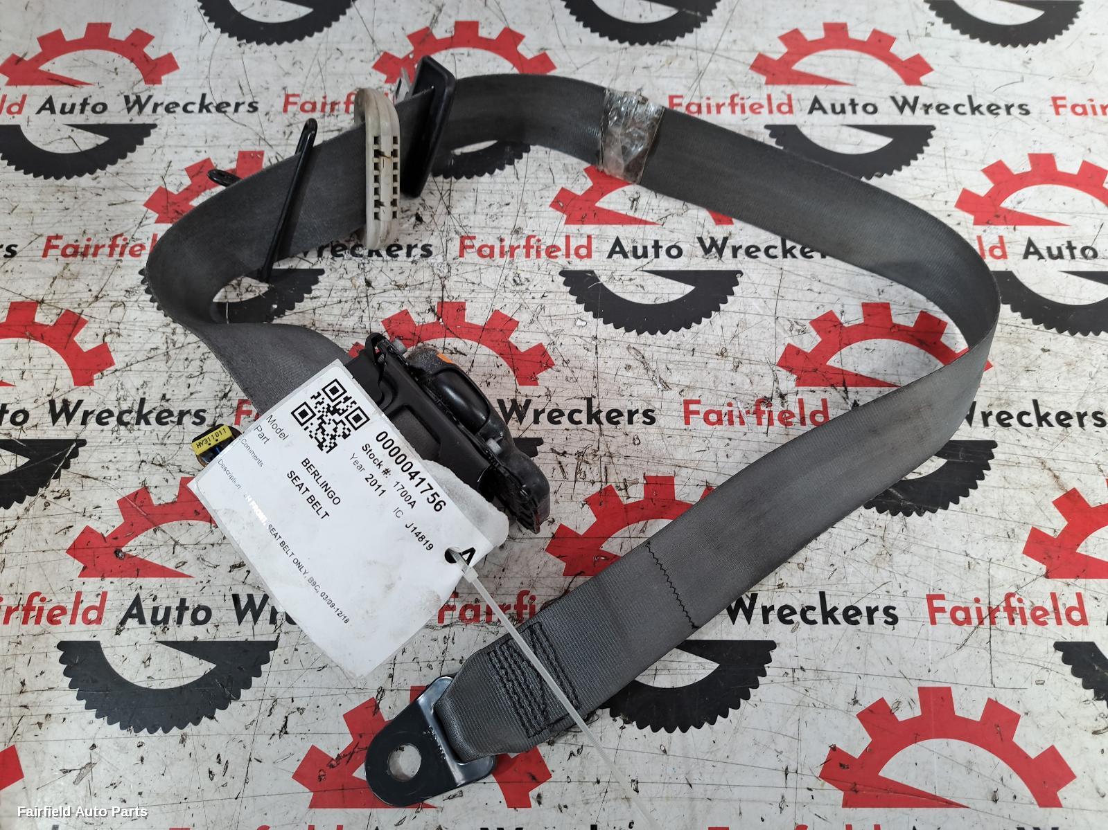 2009-2018 Citroen Berlingo Seatbelt Stalk