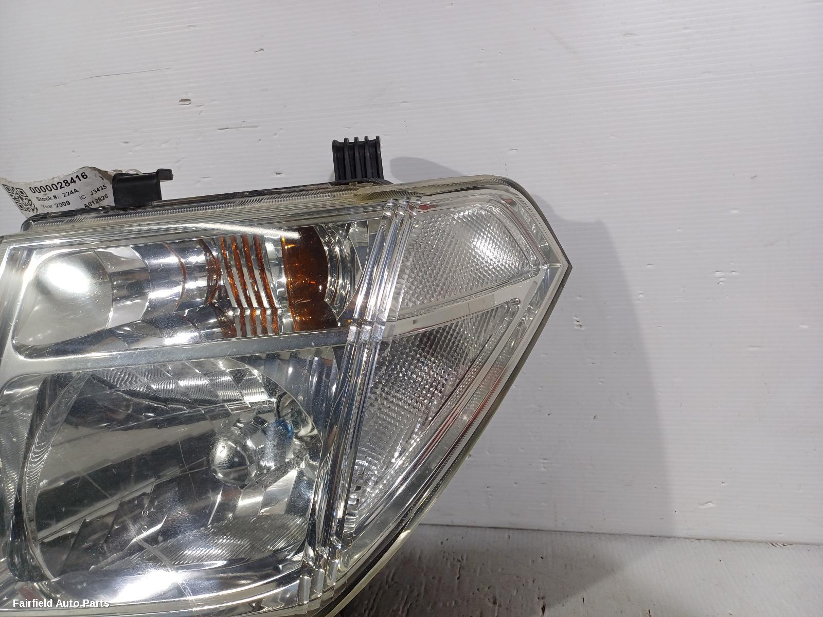 2007-2010 Nissan Navara Left Headlamp