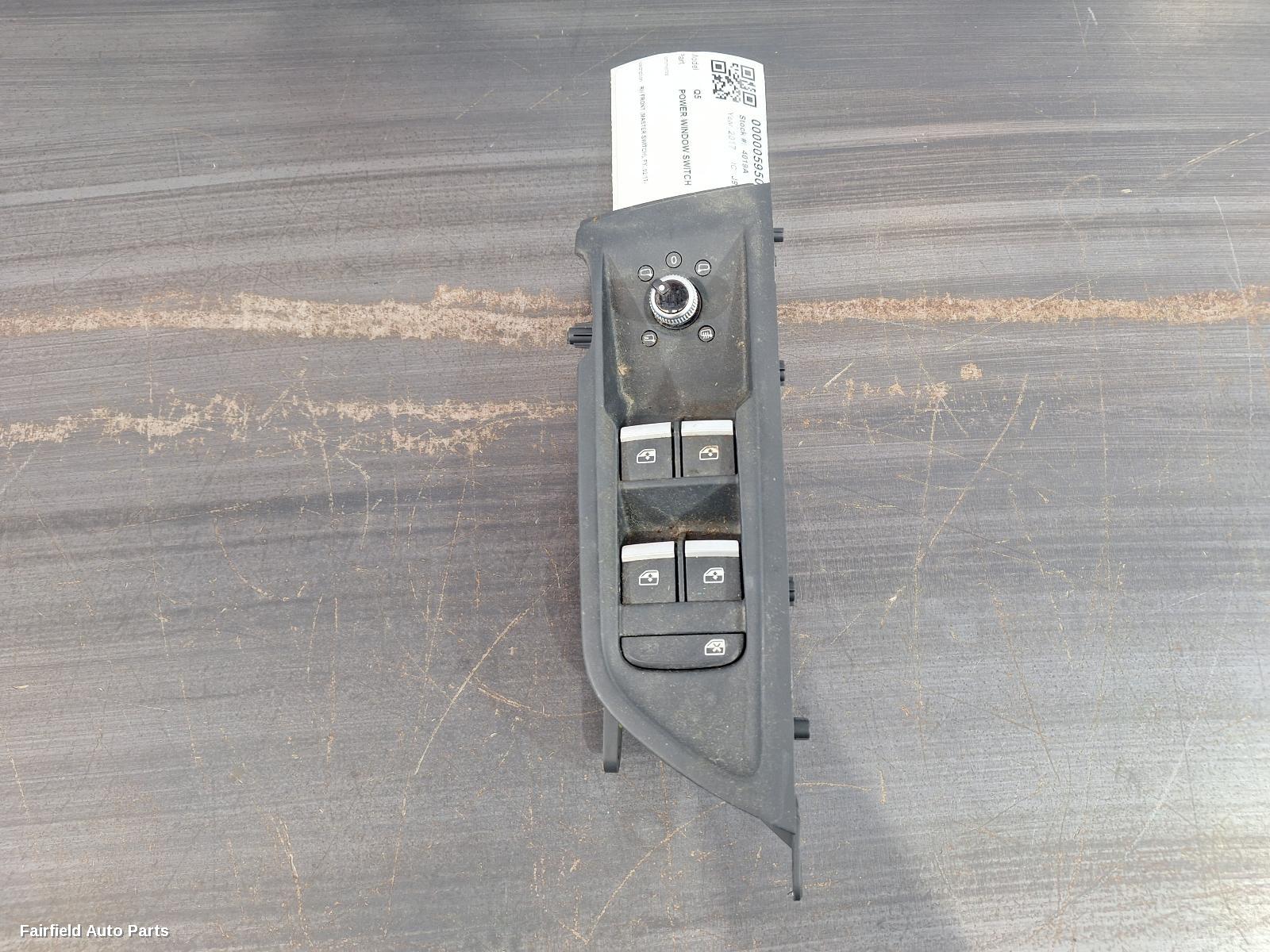 2017-2023 Audi Q5 Pwr Dr Wind Switch