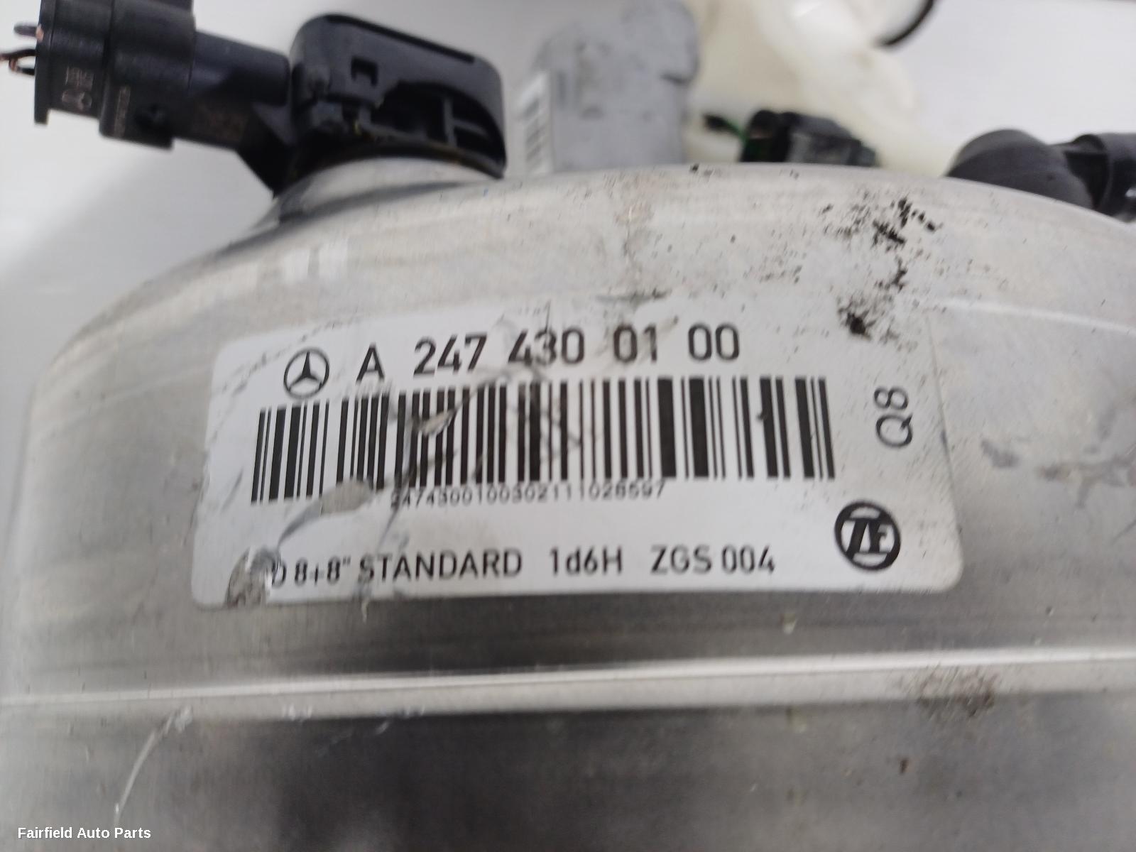 2019-2025 Mercedes Cla Class Brake Booster