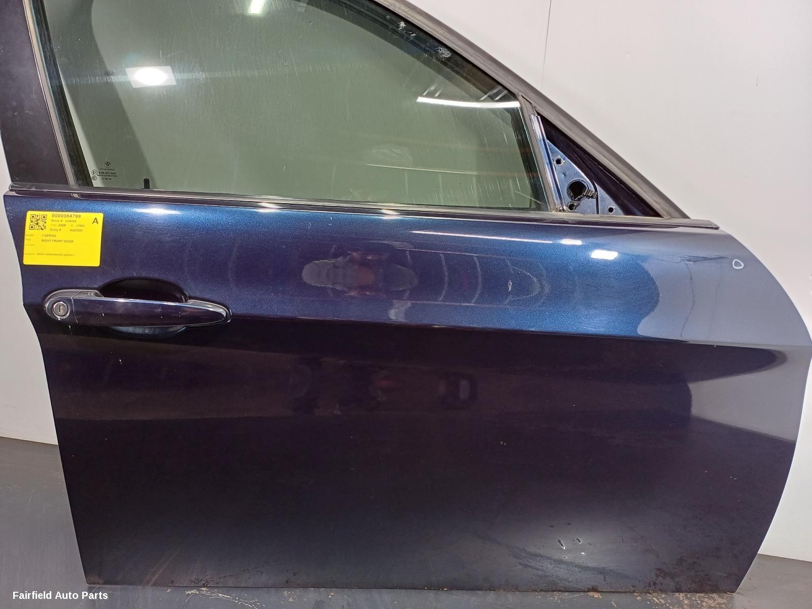 2005-2012 Bmw 3 Series Right Front Door