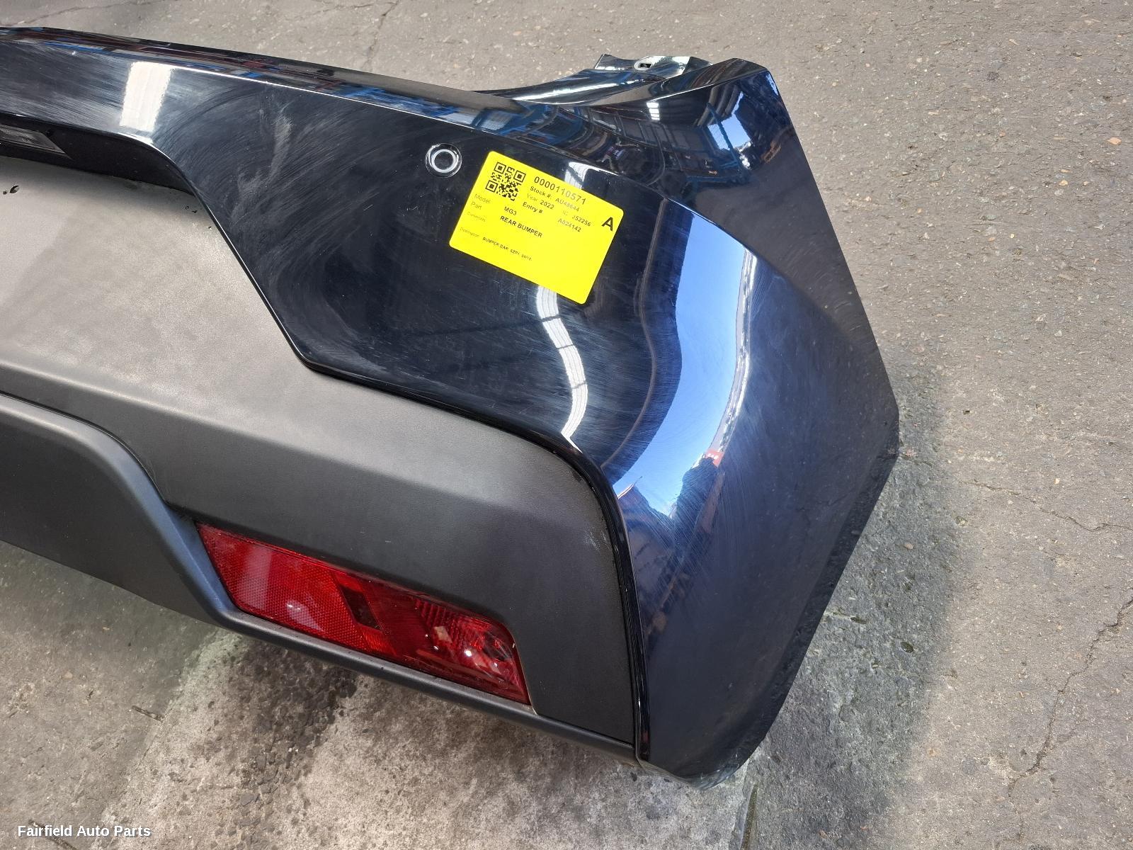 2018-2024 Mg Mg3 Rear Bumper