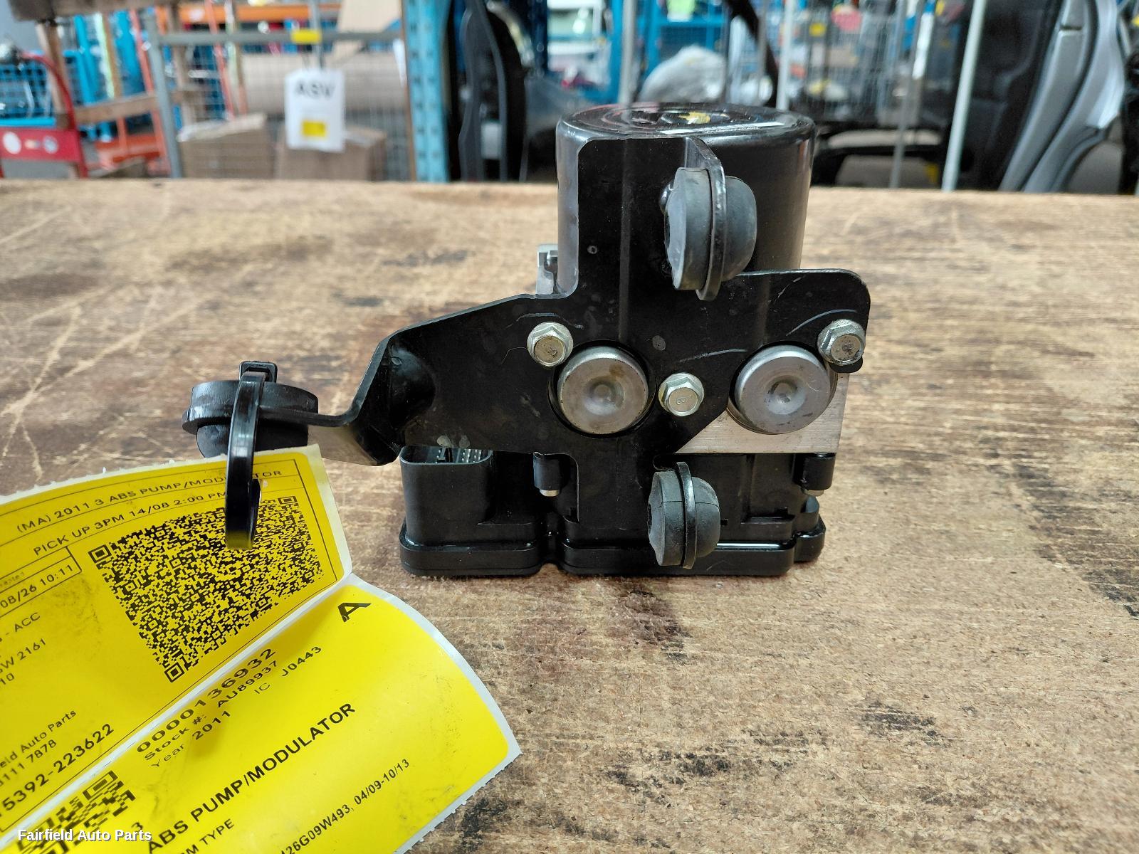 2009-2013 Mazda 3 Abs Pump Modulator