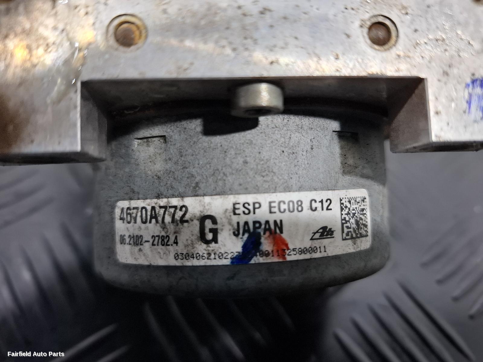 2012-2017 Peugeot 4008 Abs Pump Modulator