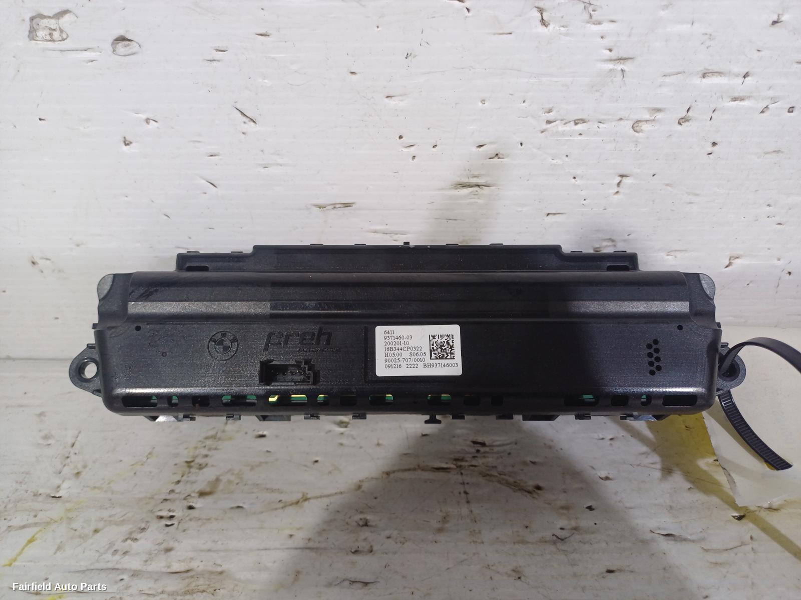 2014-2021 Bmw 2 Series Heater Ac Controls