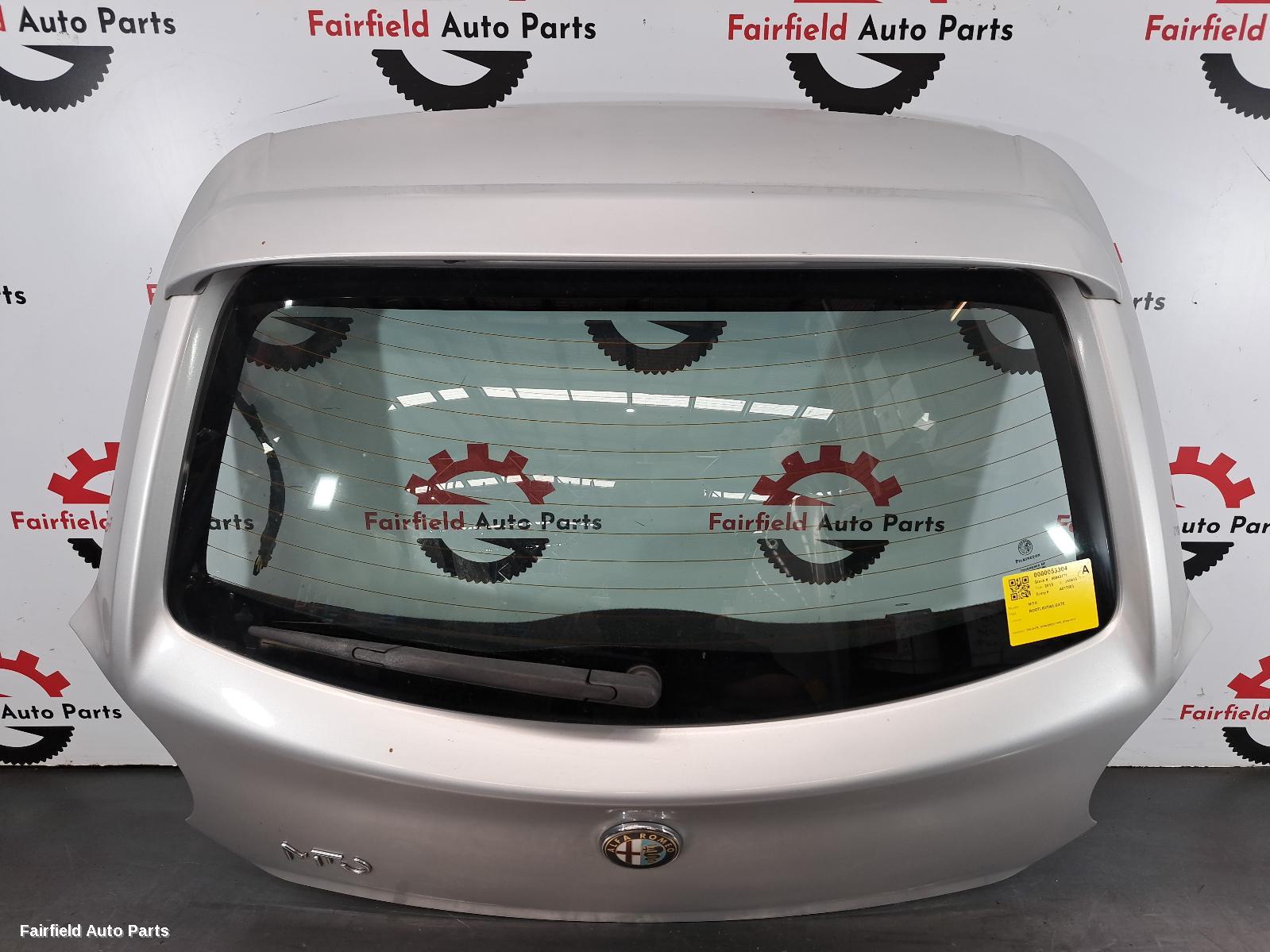 2009-2016 Alfa Romeo Mito Bootlid Tailgate