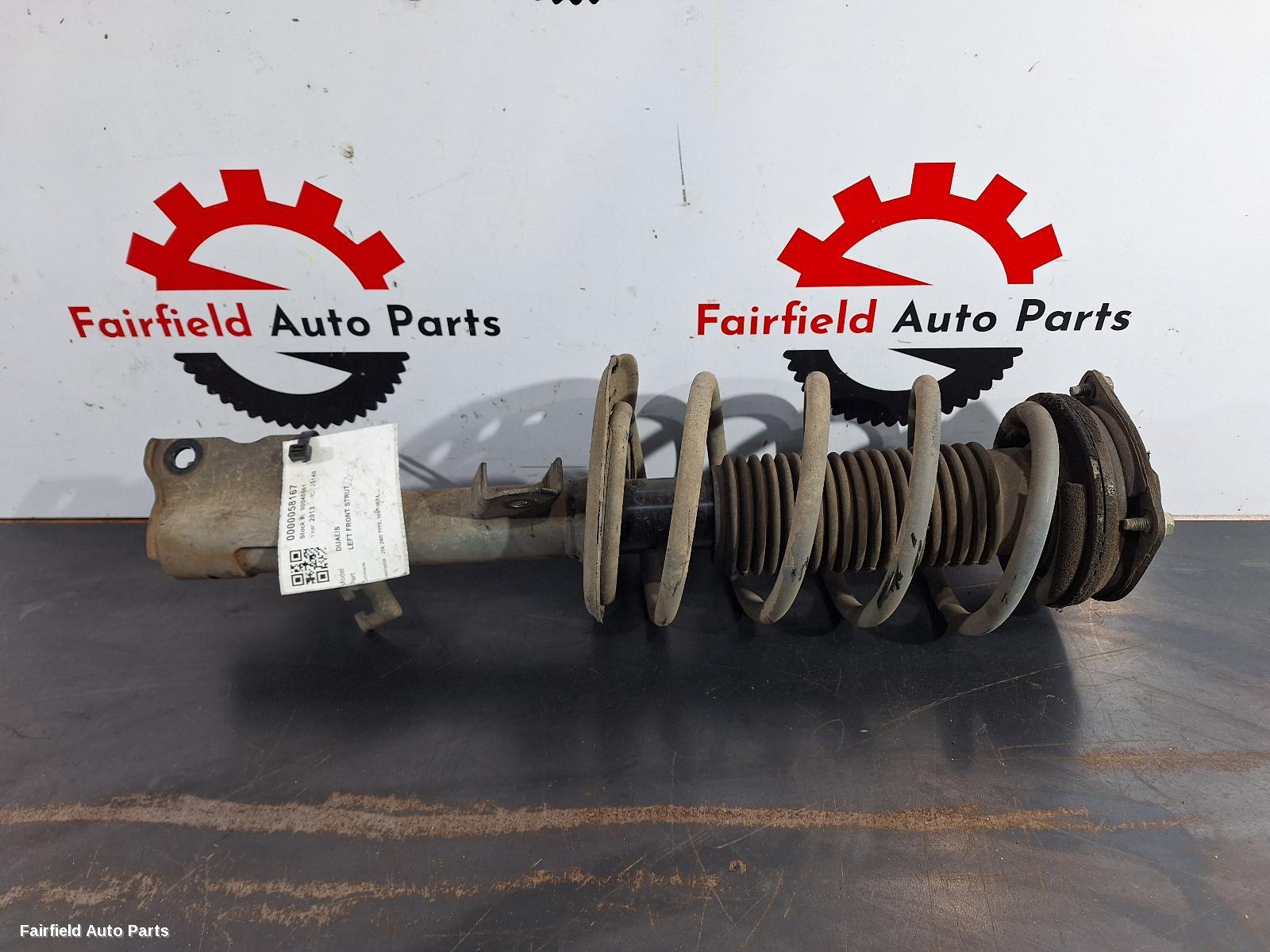 2007-2014 Nissan Dualis Left Front Strut