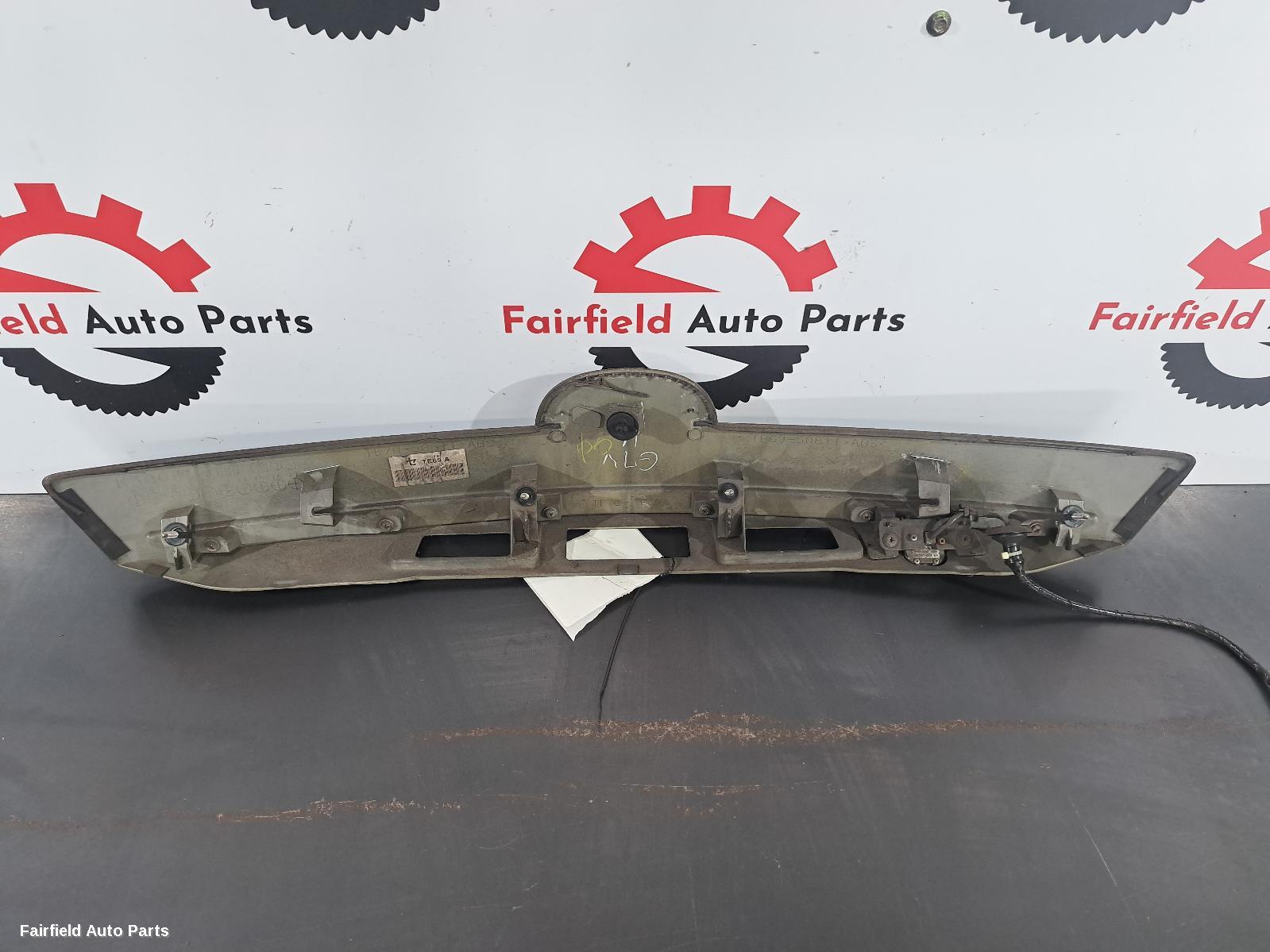2009-2012 Mazda Cx9 Rear Garnish
