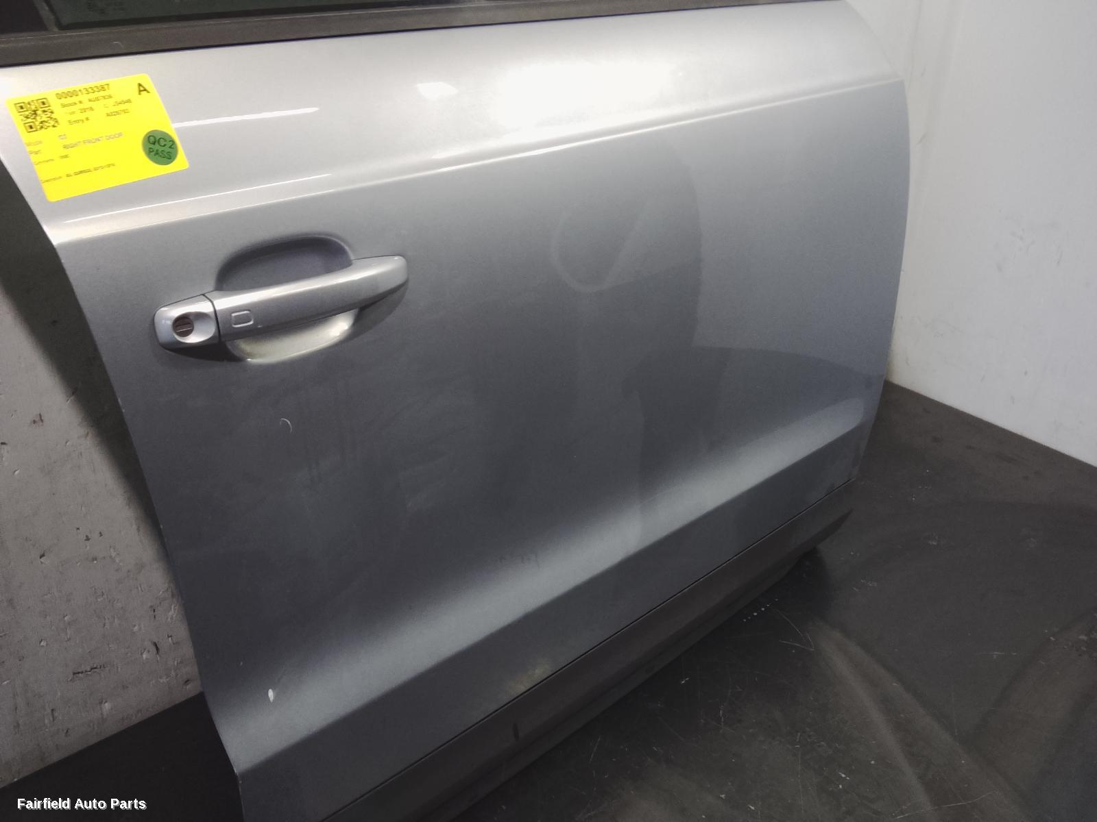 2012-2018 Audi Q3 Right Front Door