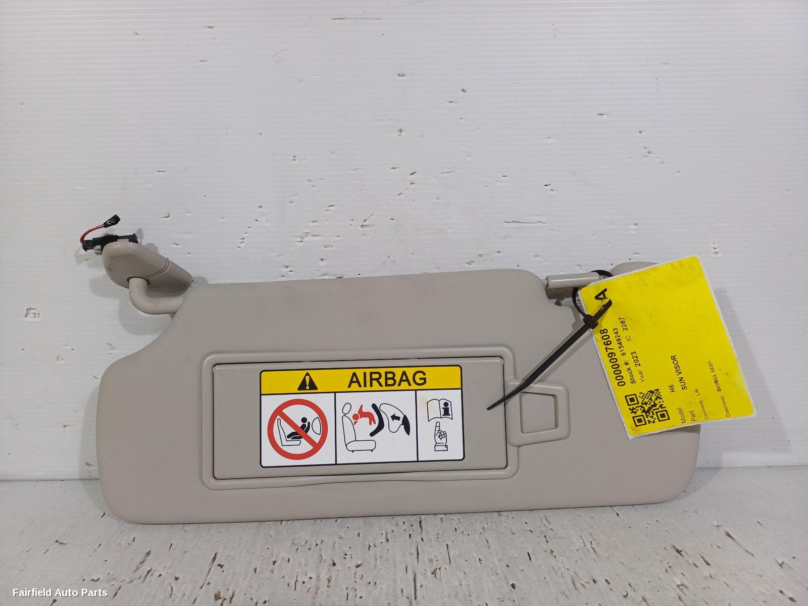 2021-2026 Haval H6 Sunvisor