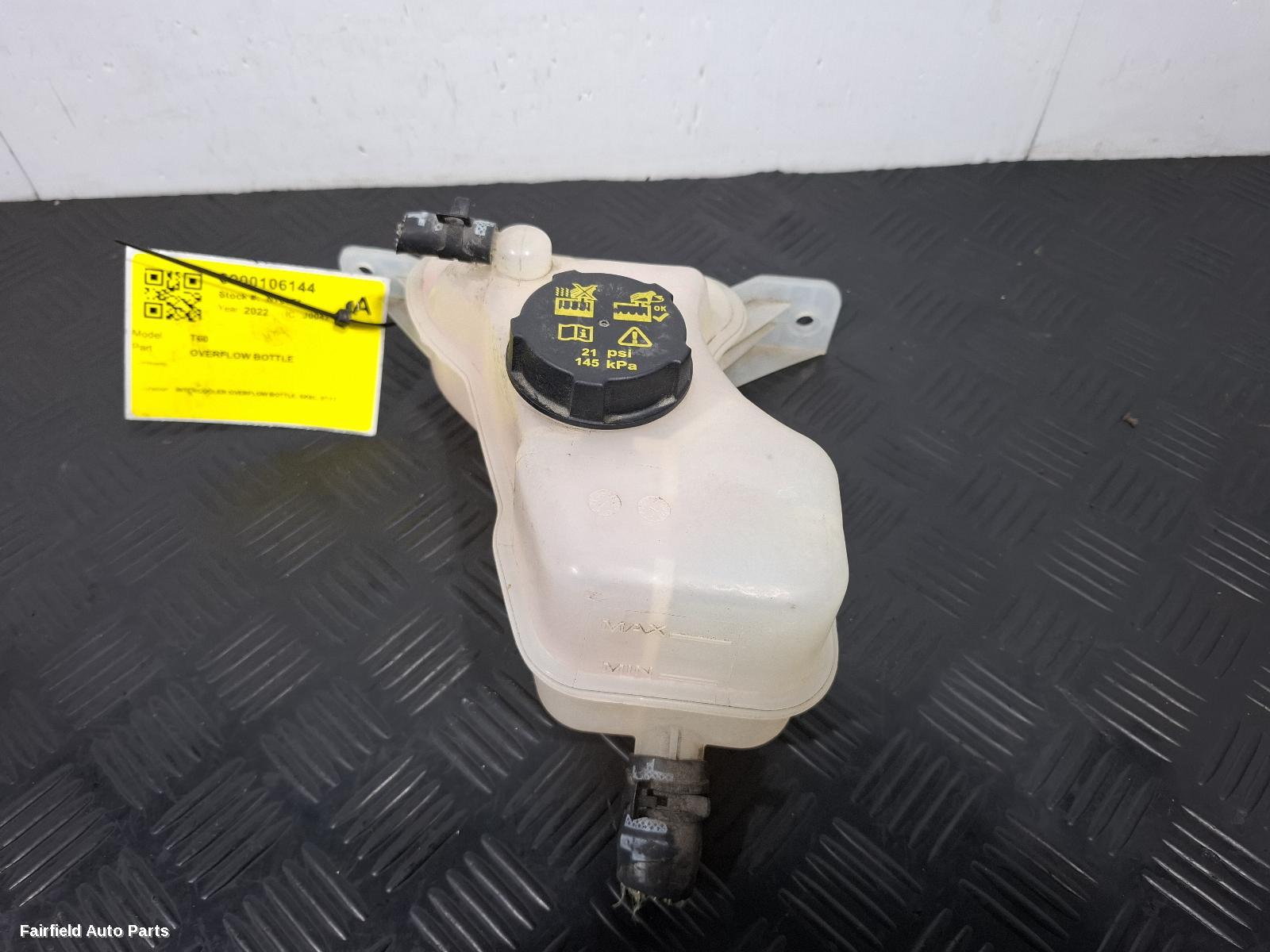 2021-2025 Ldv T60 Overflow Bottle