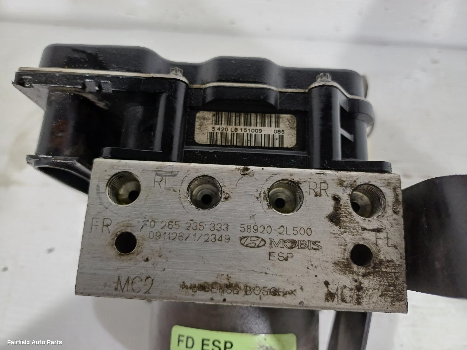 2007-2012 Hyundai I30 Abs Pump Modulator