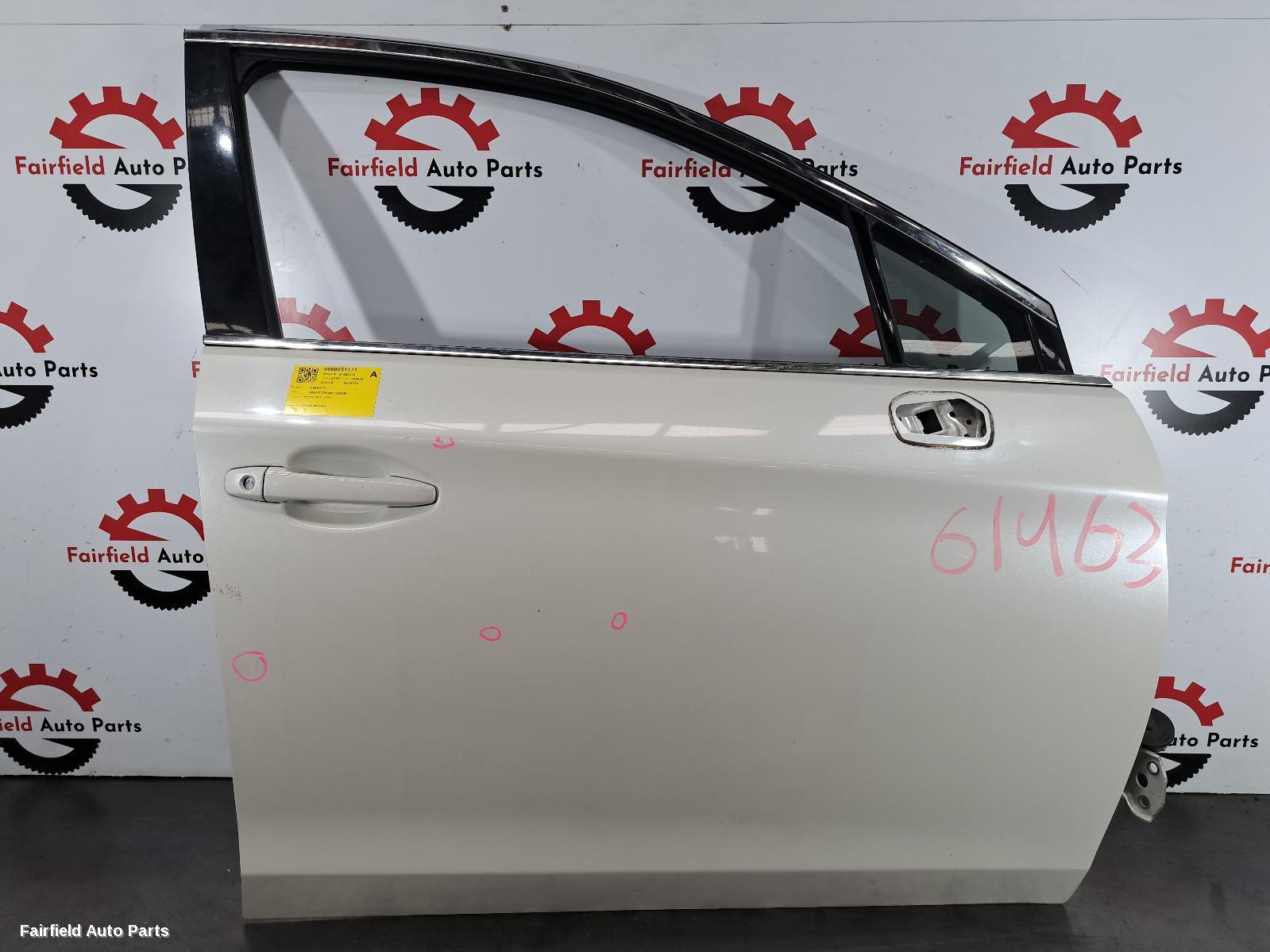 2014-2021 Subaru Liberty Right Front Door