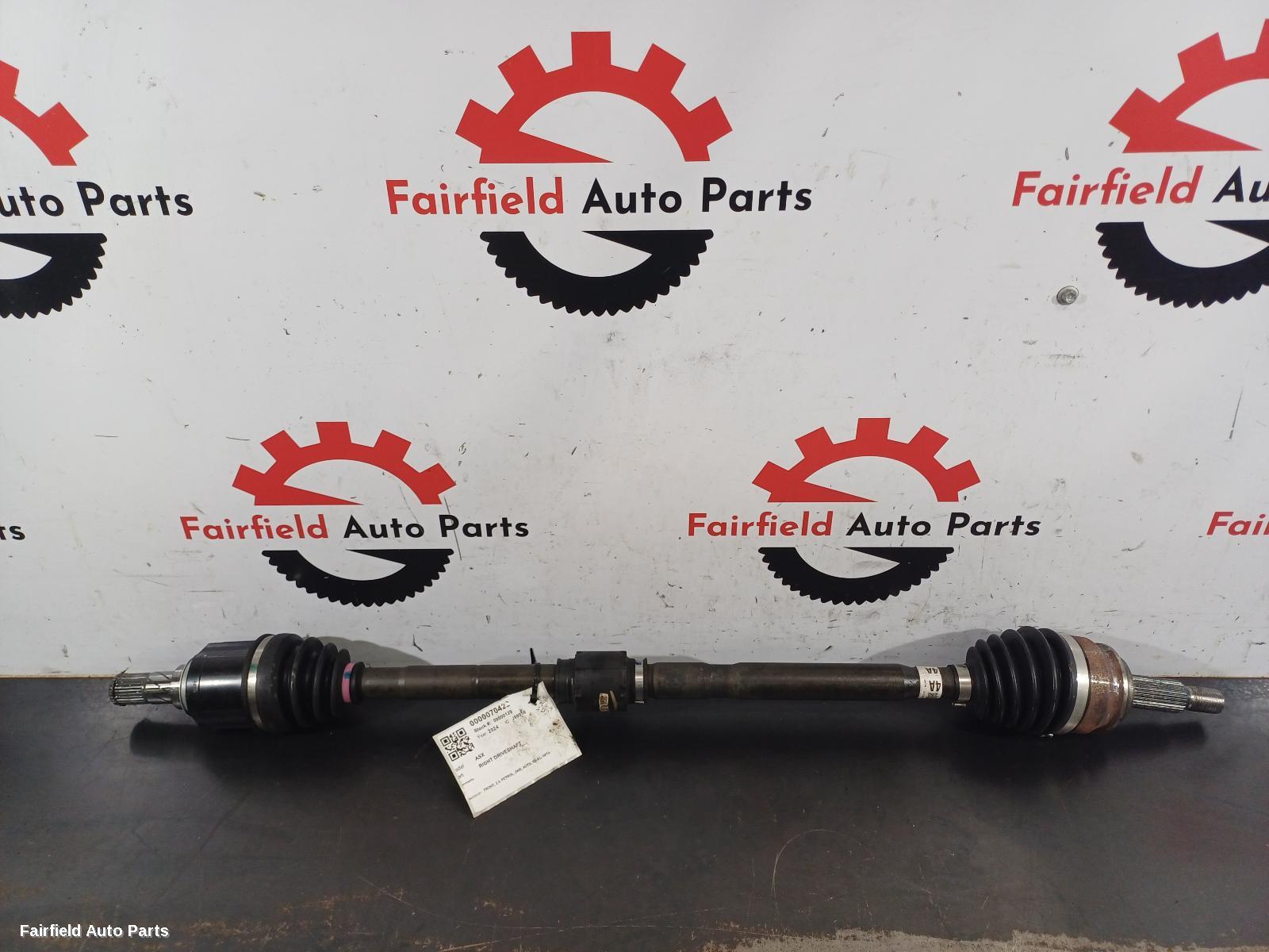 2012-2024 Mitsubishi Asx Right Driveshaft