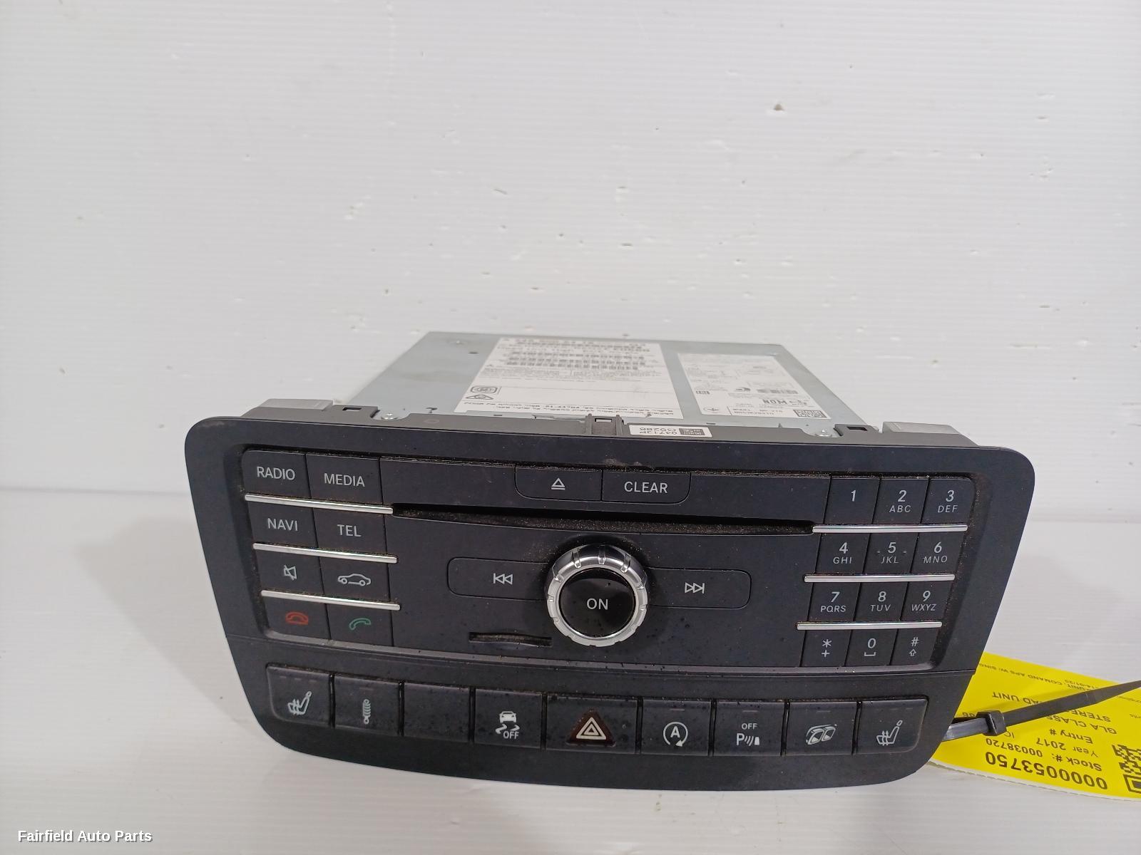 2014-2020 Mercedes Gla Class Radio Cd Dvd Sat Tv