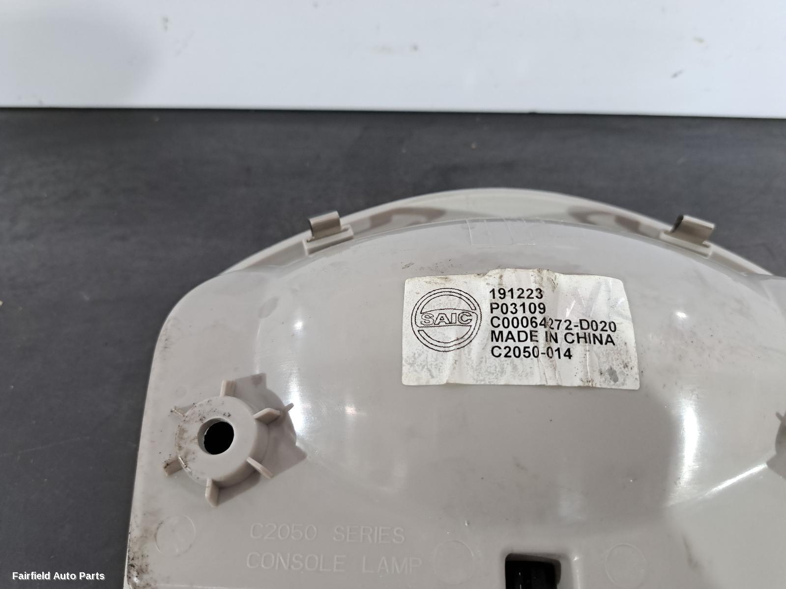 2015-2025 Ldv G10 Courtesy Light