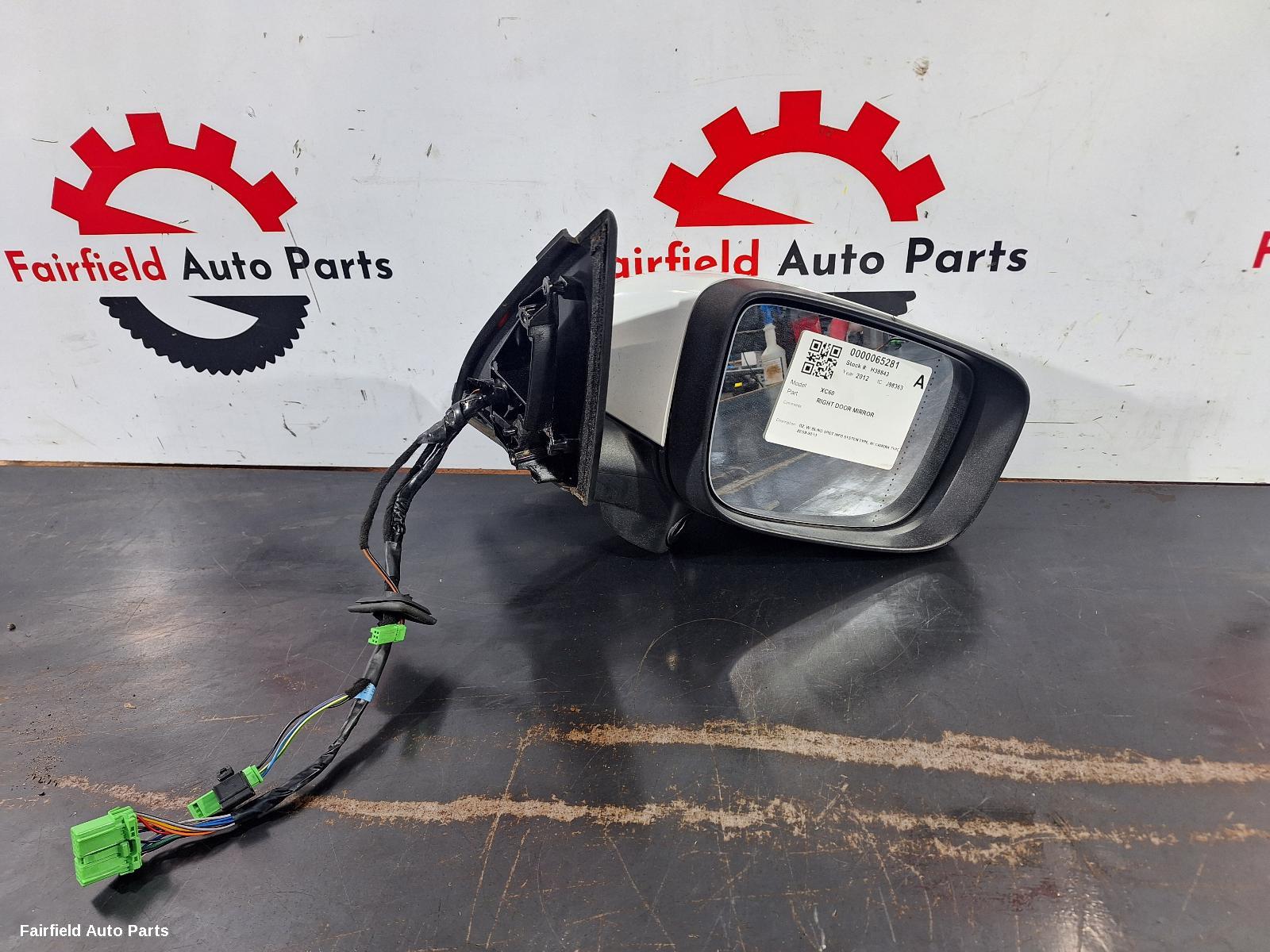 2009-2013 Volvo Xc60 Right Door Mirror