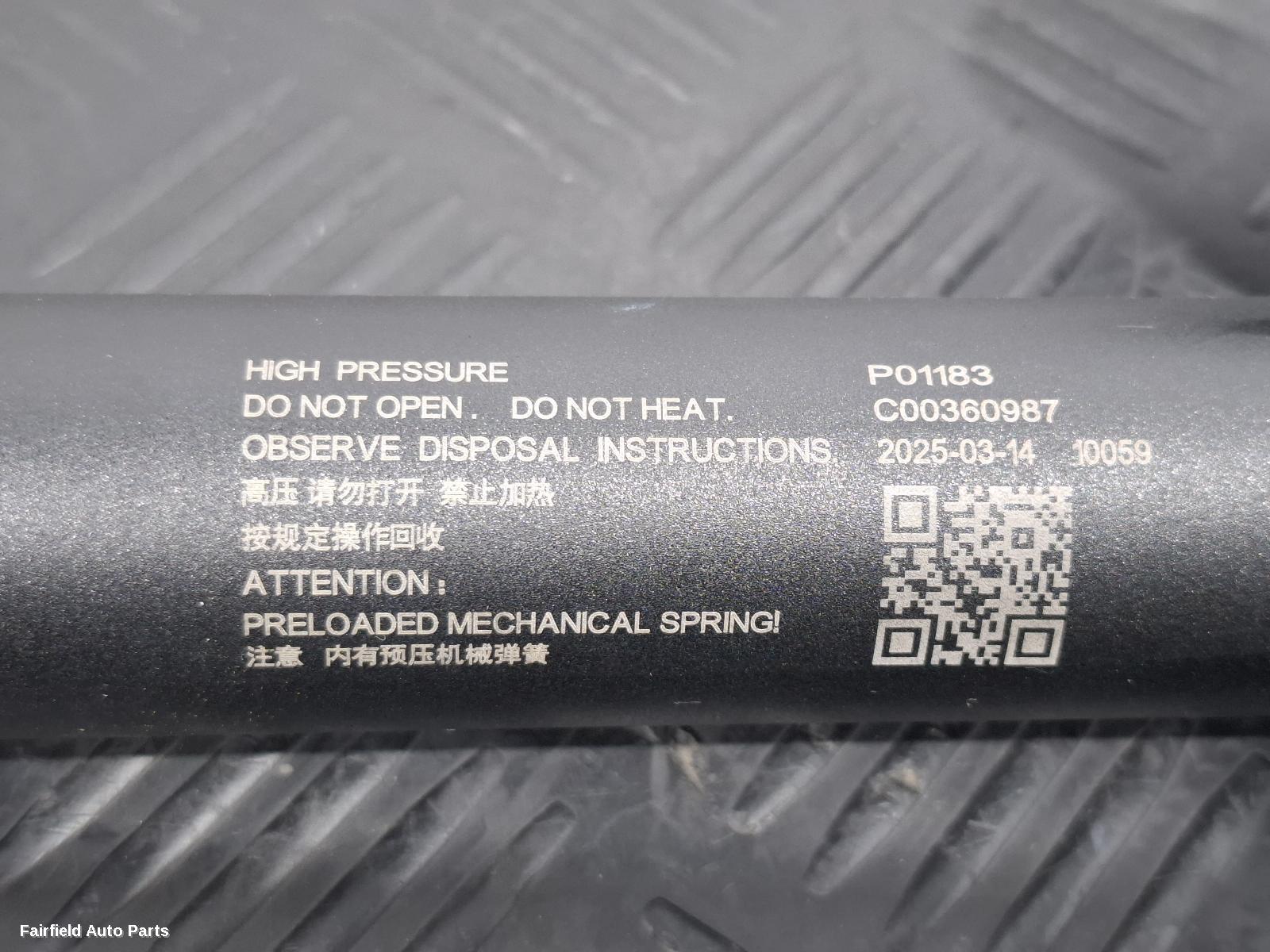 2017-2025 Ldv D90 Hatch Strut