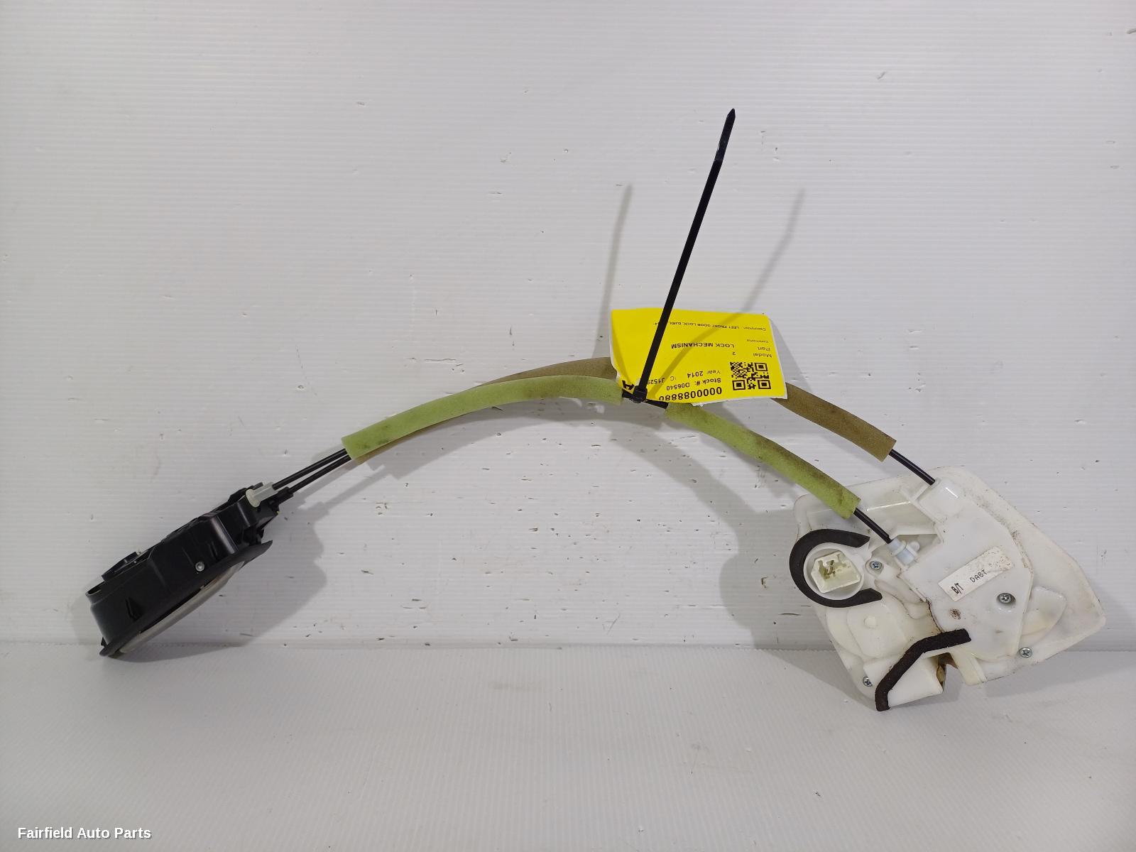 2014-2026 Mazda 2 Door Boot Gate Lock