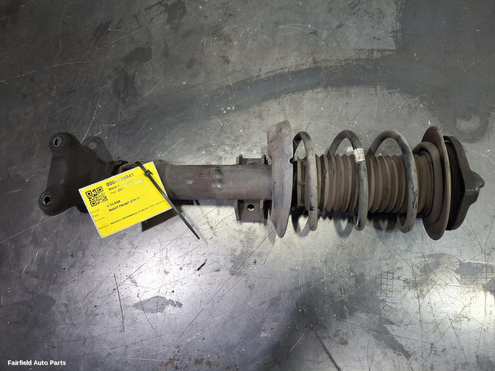 2007-2014 Mercedes C Class Right Front Strut