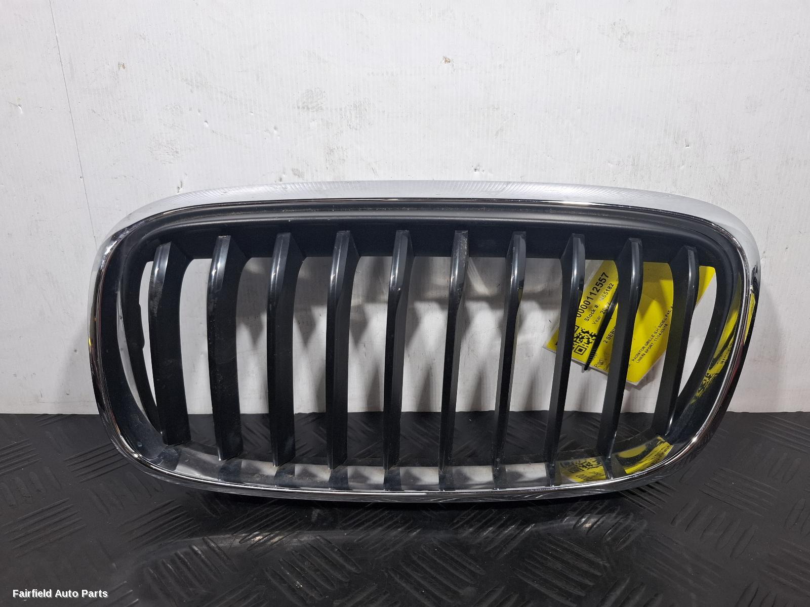 2014-2018 Bmw 2 Series Grille