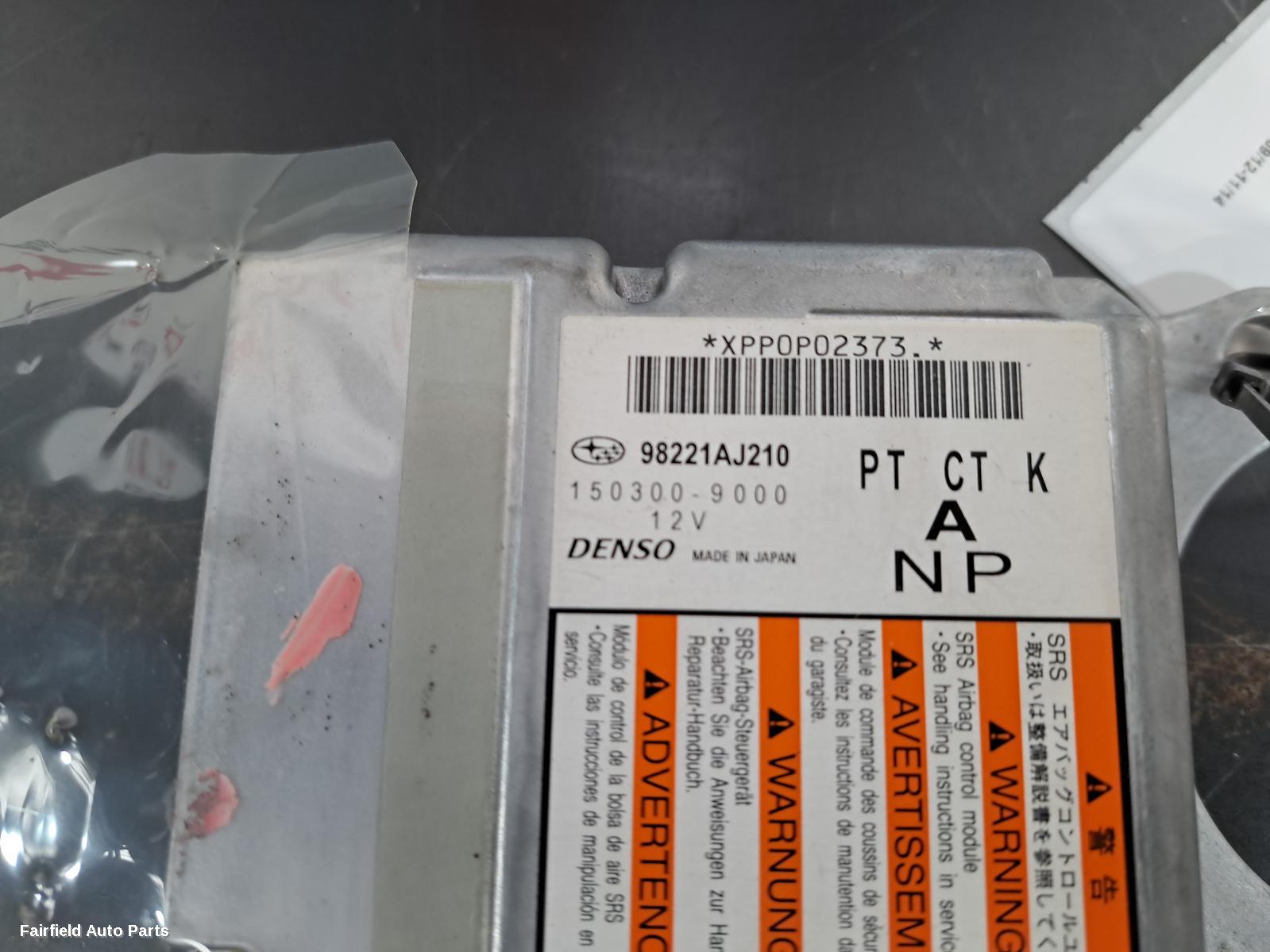 2012-2014 Subaru Liberty Airbag Module Sensor
