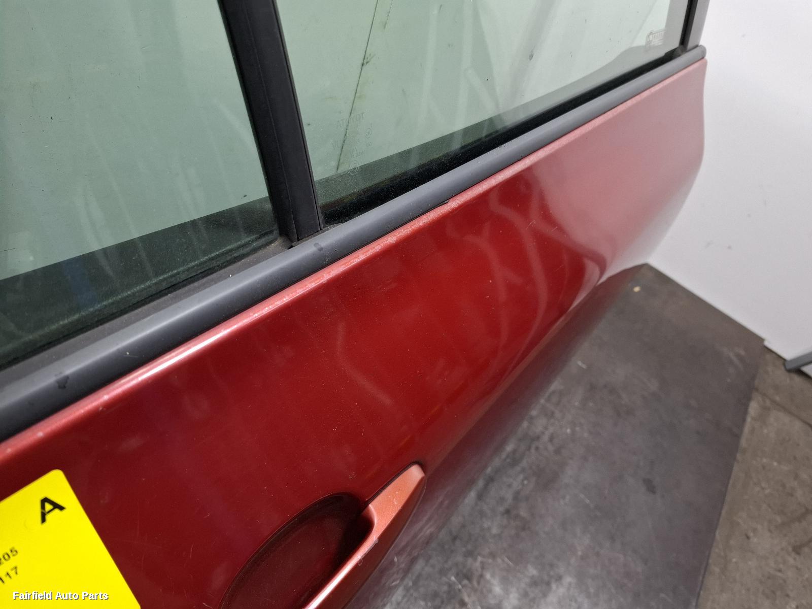 2007-2013 Toyota Corolla Right Rear Door Sliding