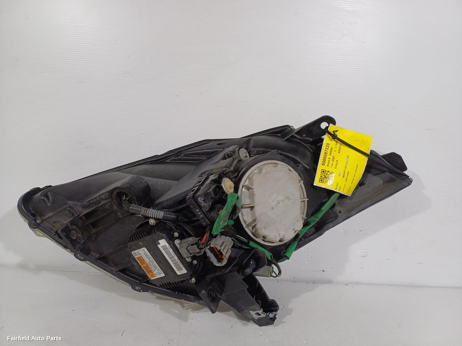 2005-2009 Nissan 350z Right Headlamp