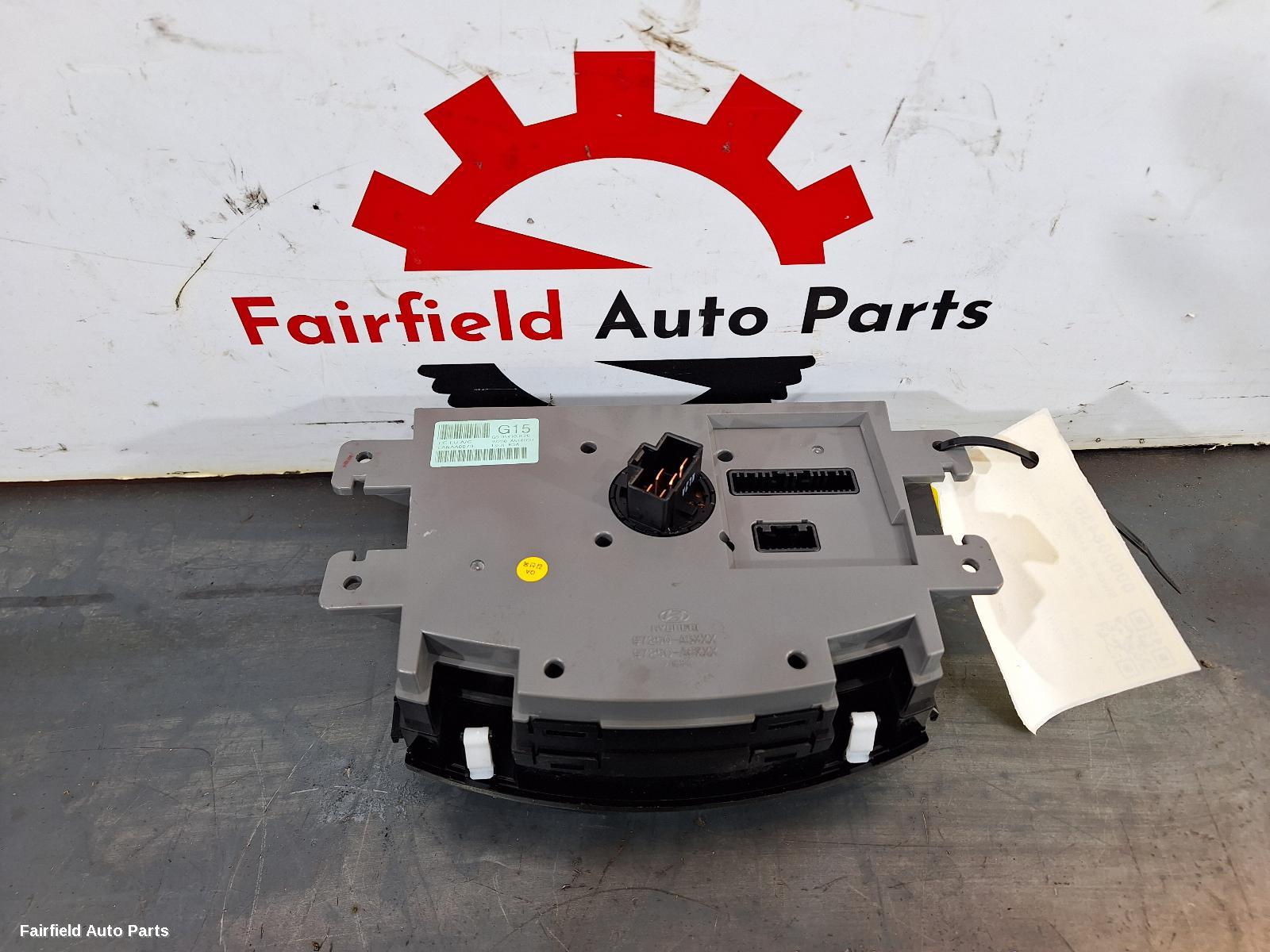 2012-2017 Hyundai I30 Heater Ac Controls