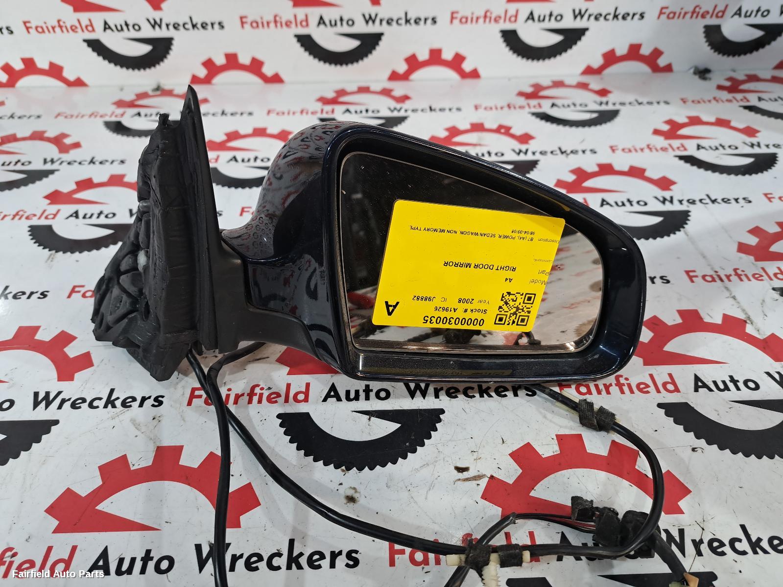2004-2008 Audi A4 Right Door Mirror