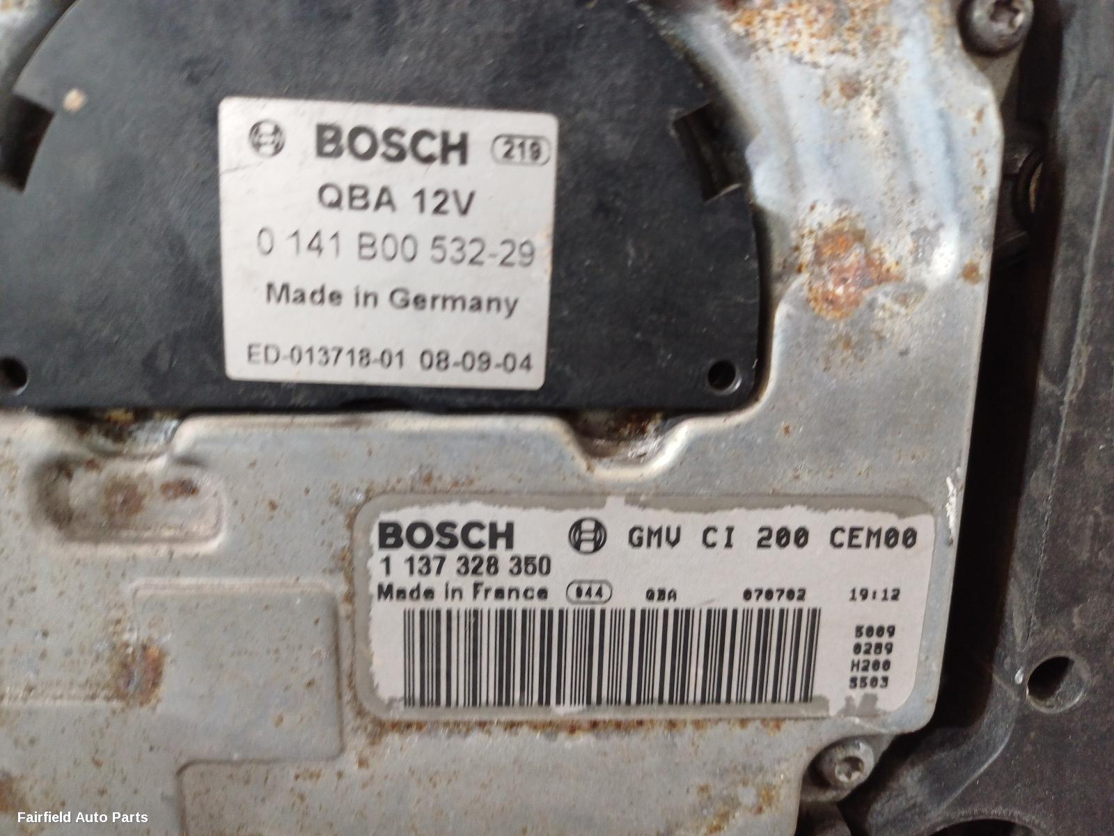 2007-2013 Citroen C4 Fan