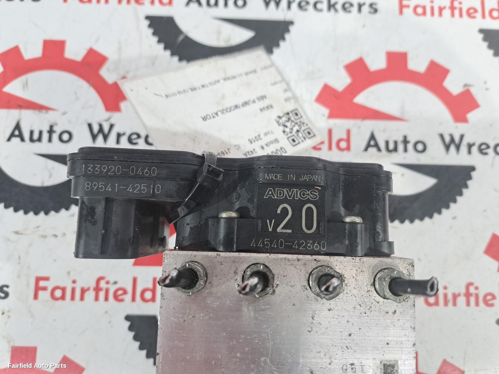 2012-2018 Toyota Rav4 Abs Pump Modulator